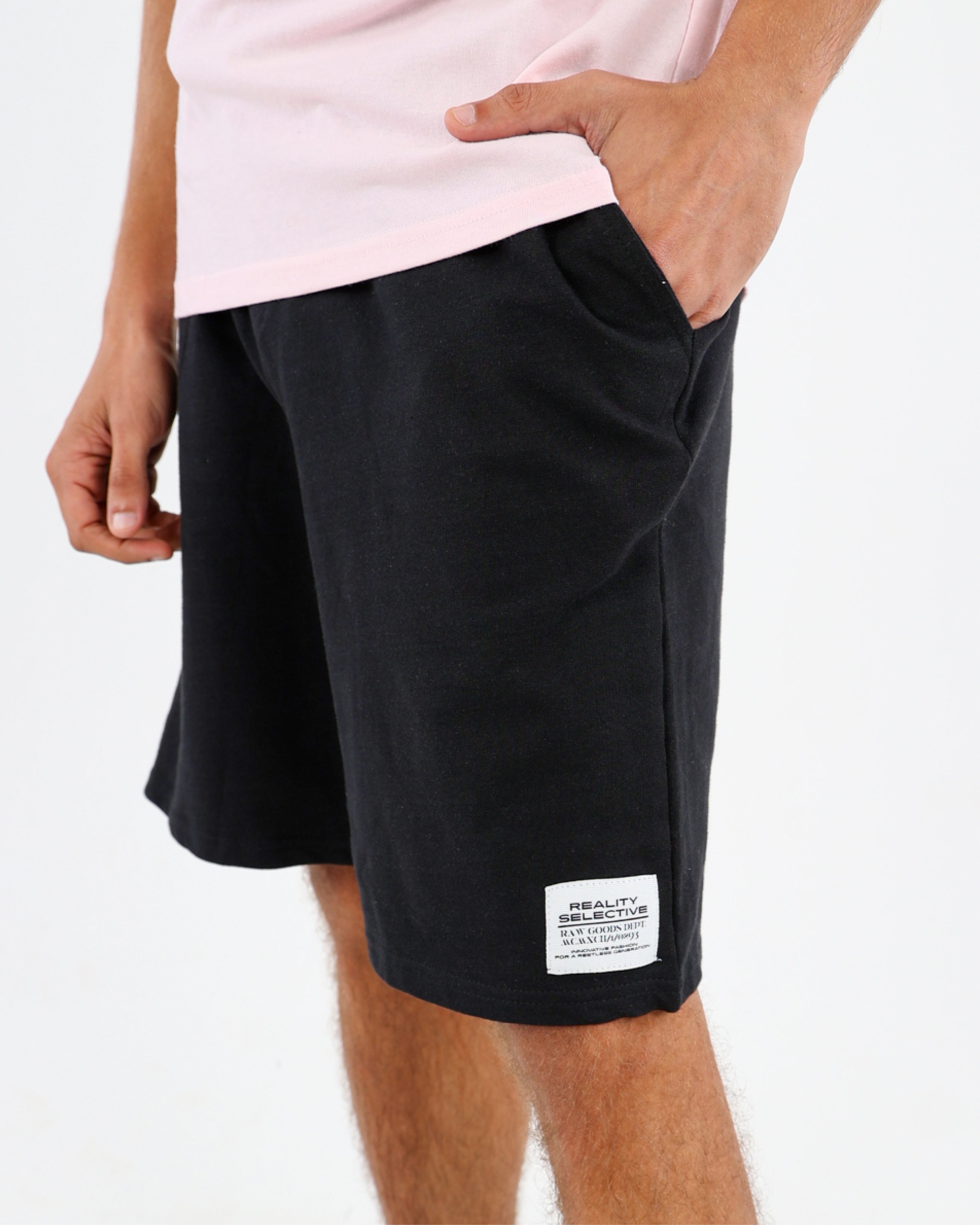 Relaxed Fit Fleece Jogger Short
