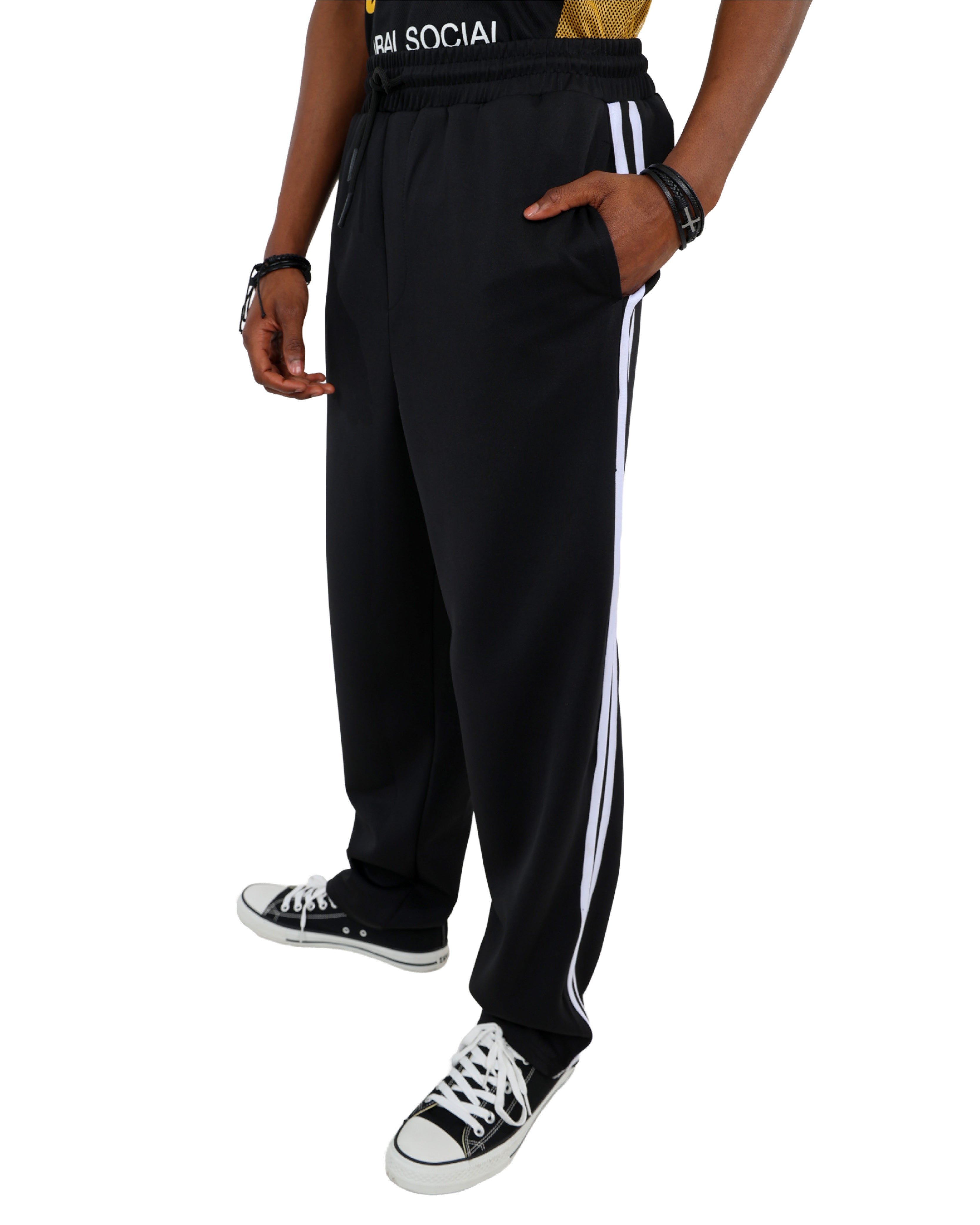 Open Hem Track Pants