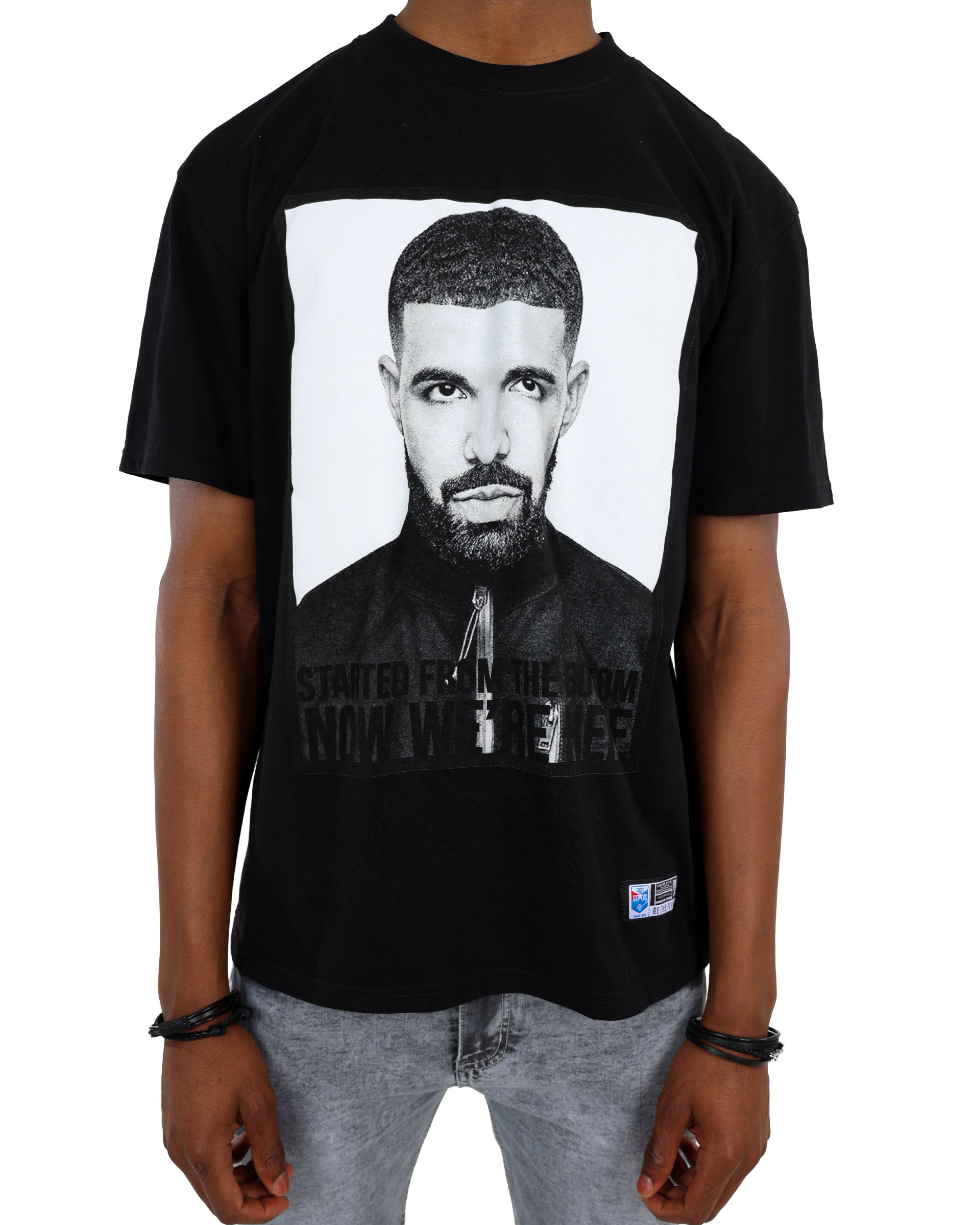 Star Rapper Drake Black T-Shirt