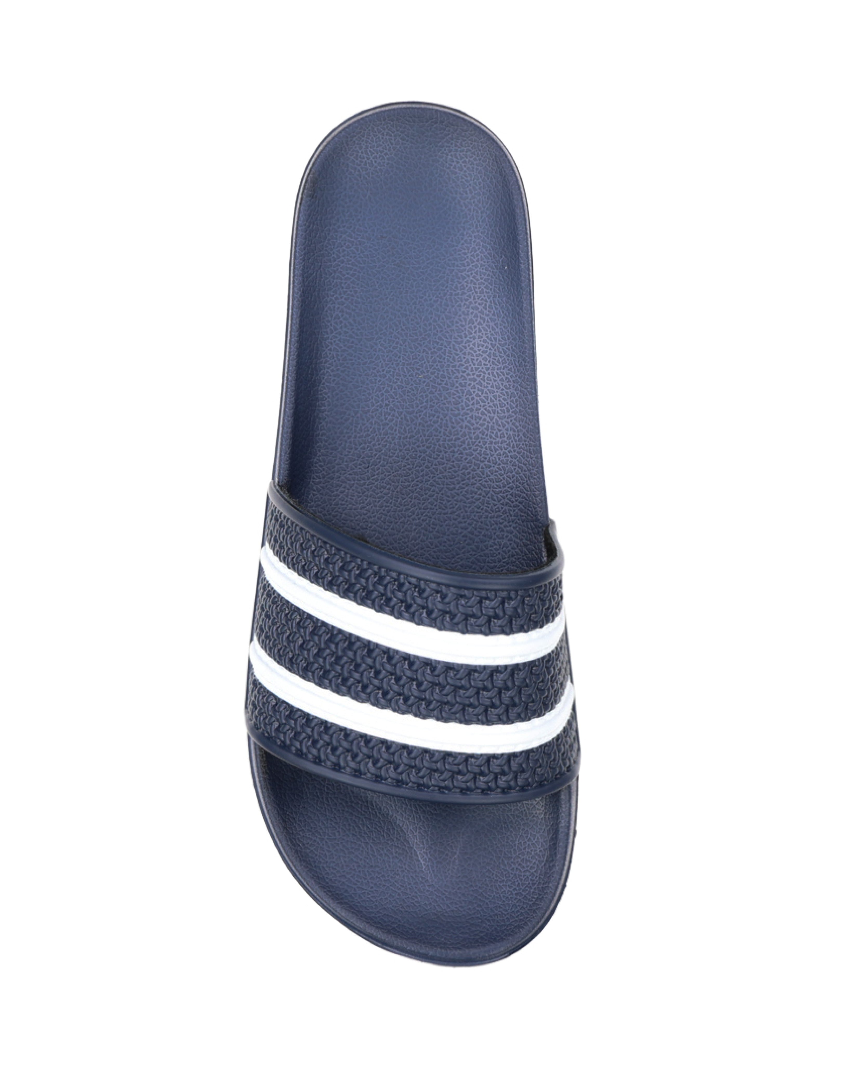 Navy Double Stripe Pool Sandals