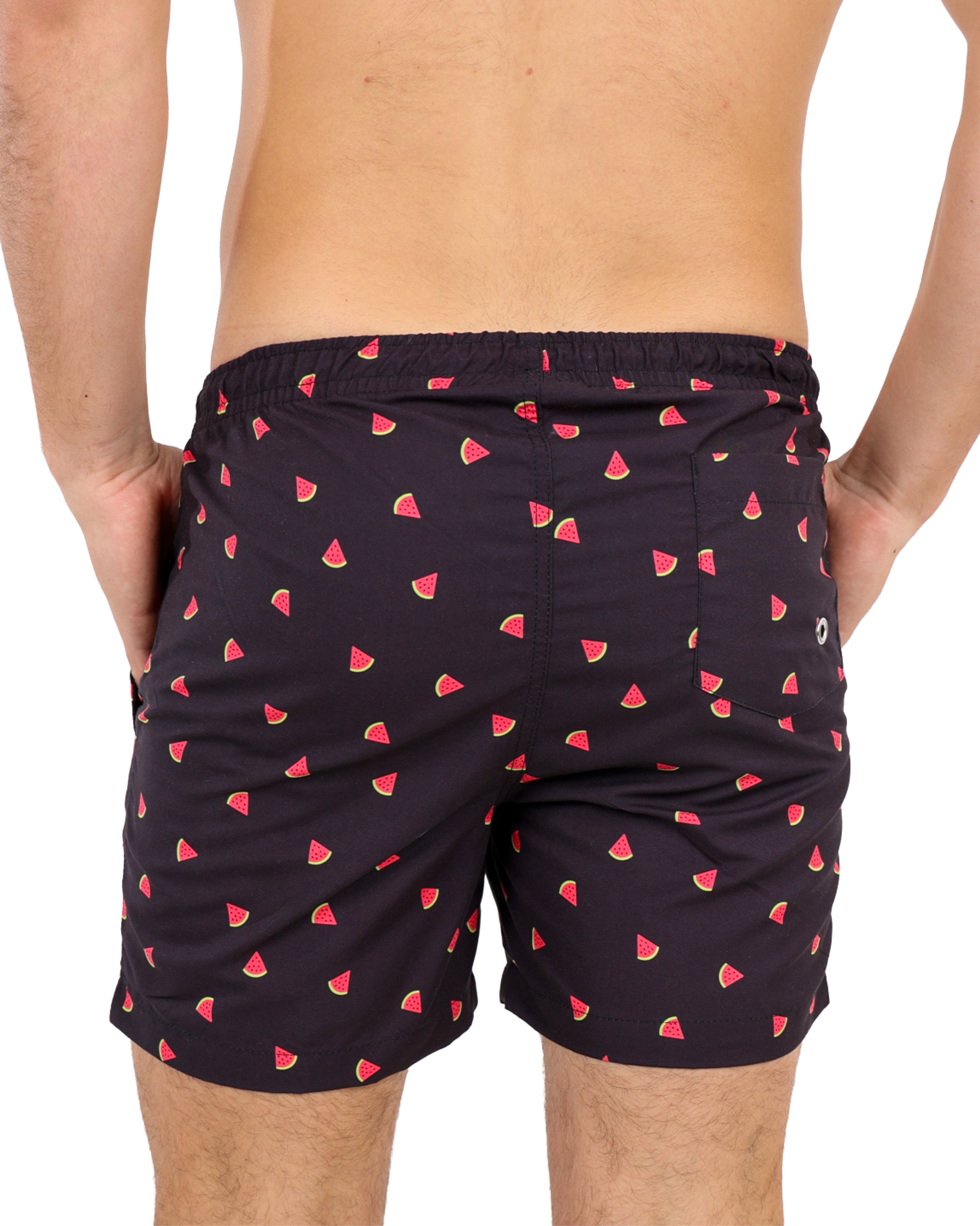Watermelon Print Swim Shorts