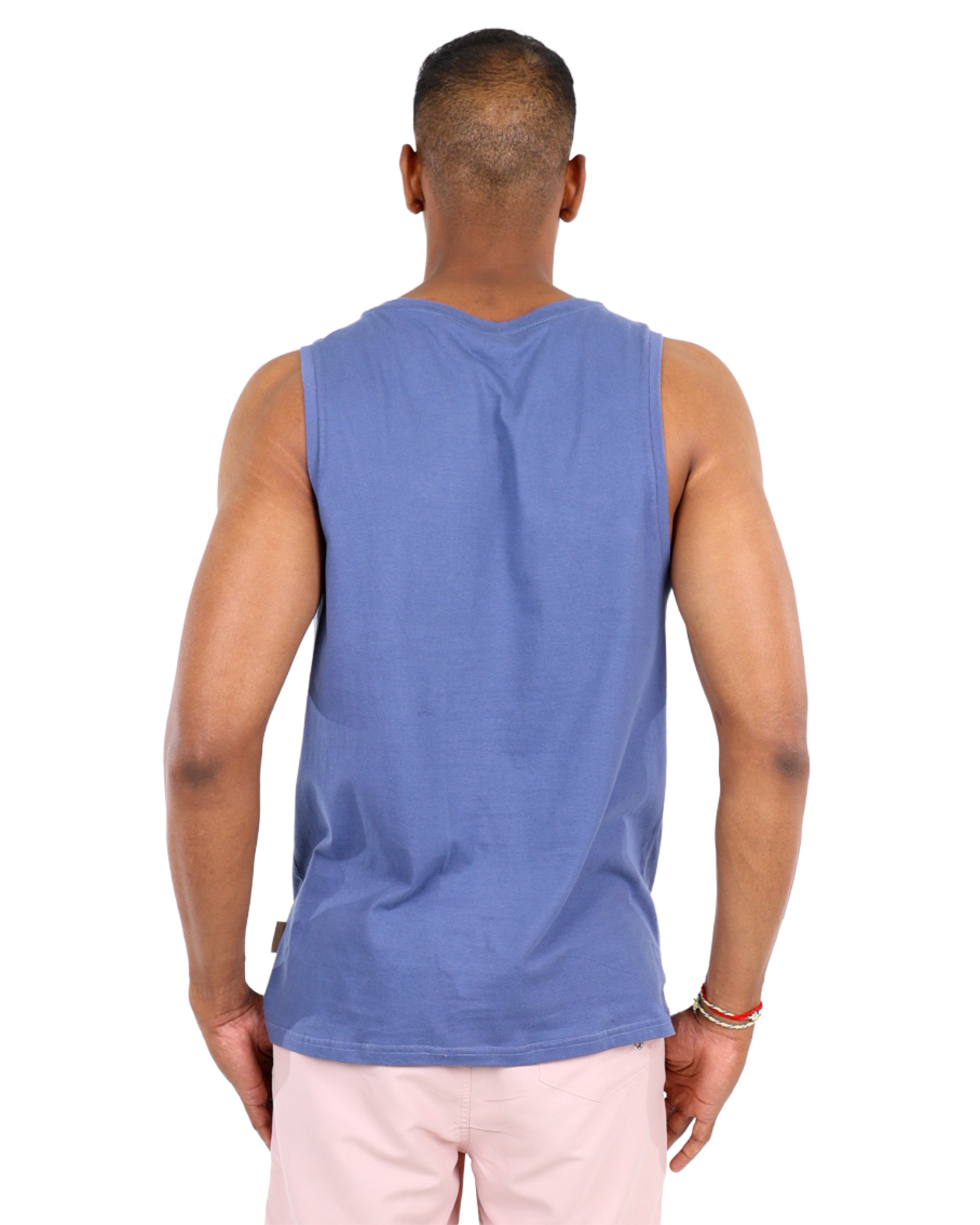 "Psycho" Graphic Print Vest