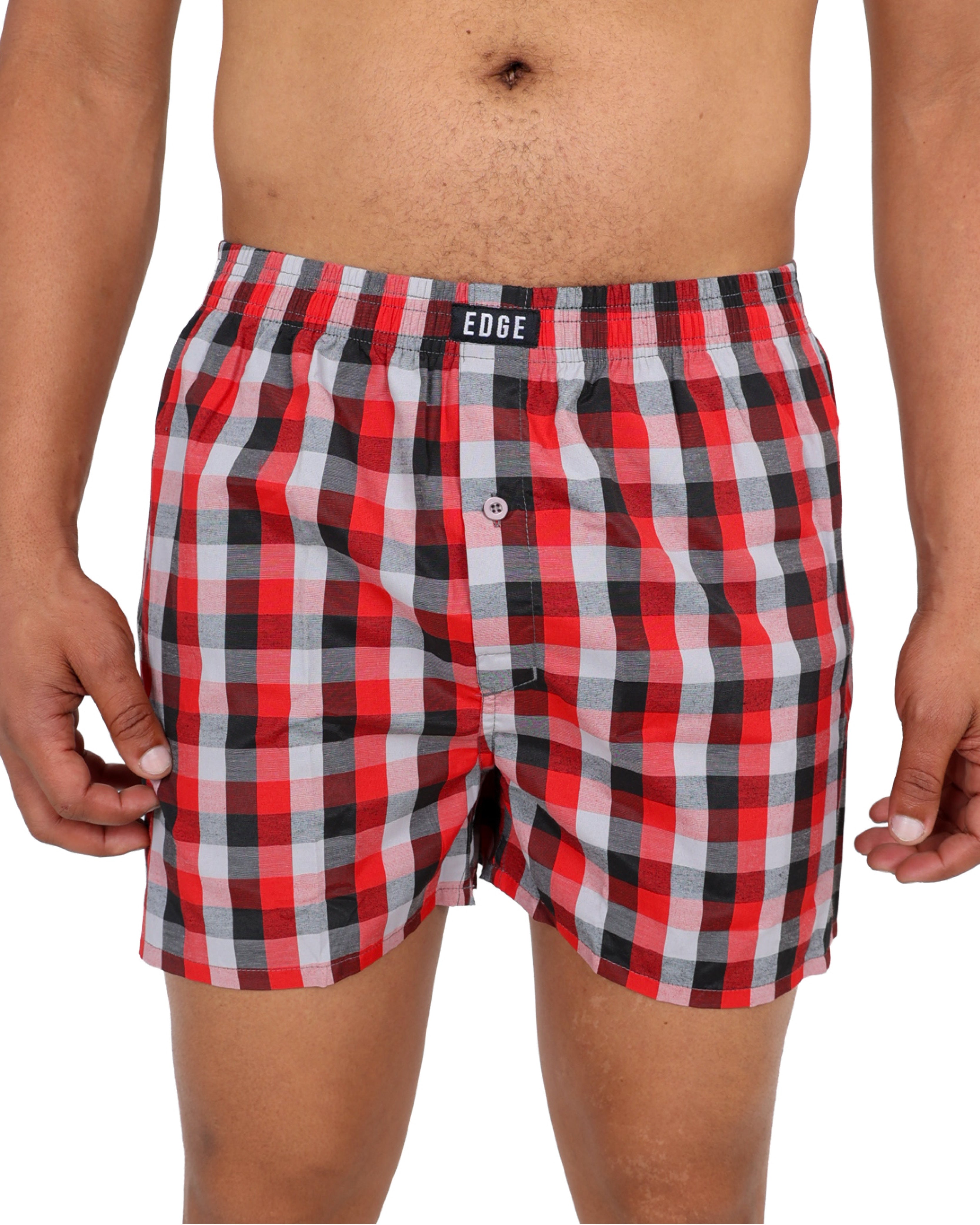 2 Pack Cotton Blend Boxer Shorts