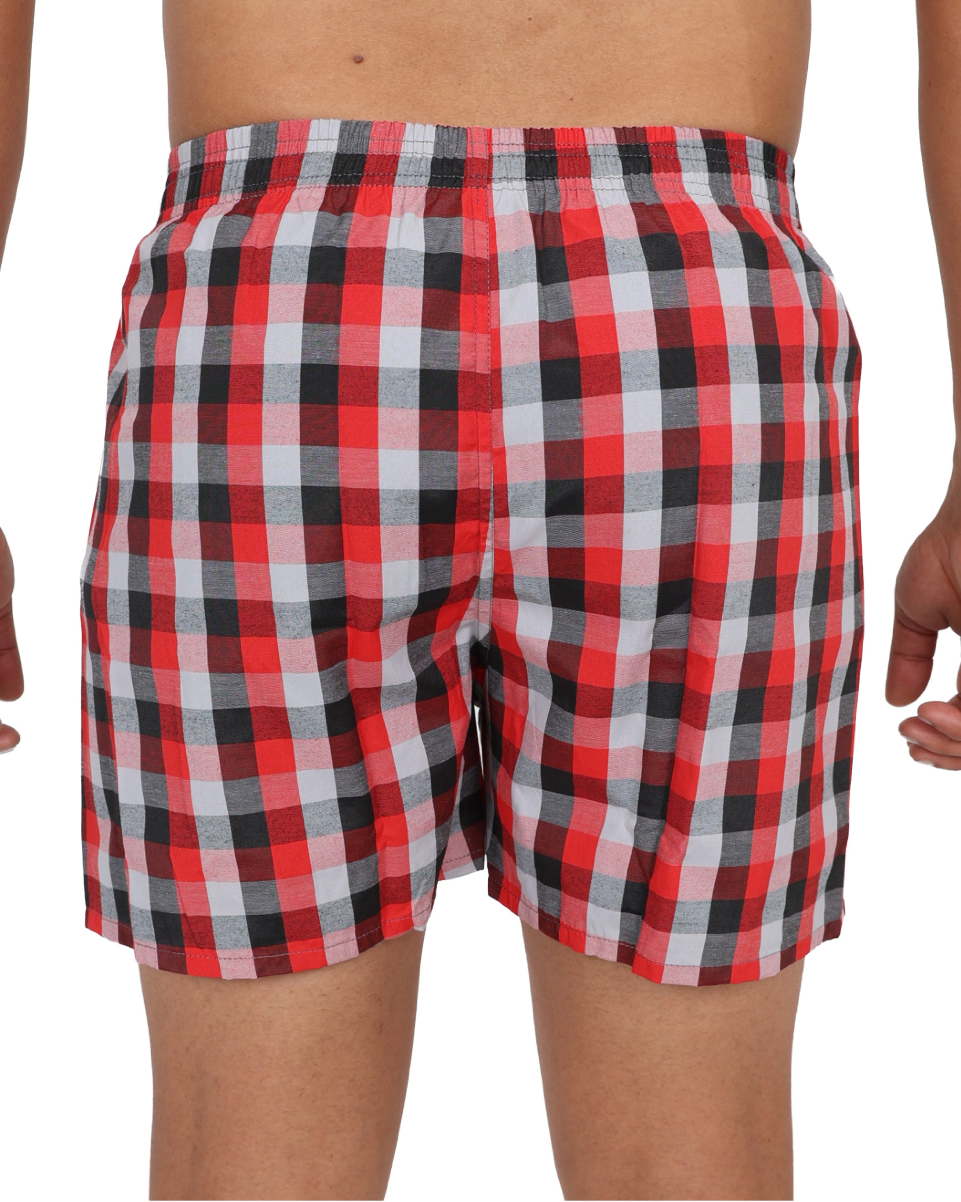 2 Pack Cotton Blend Boxer Shorts
