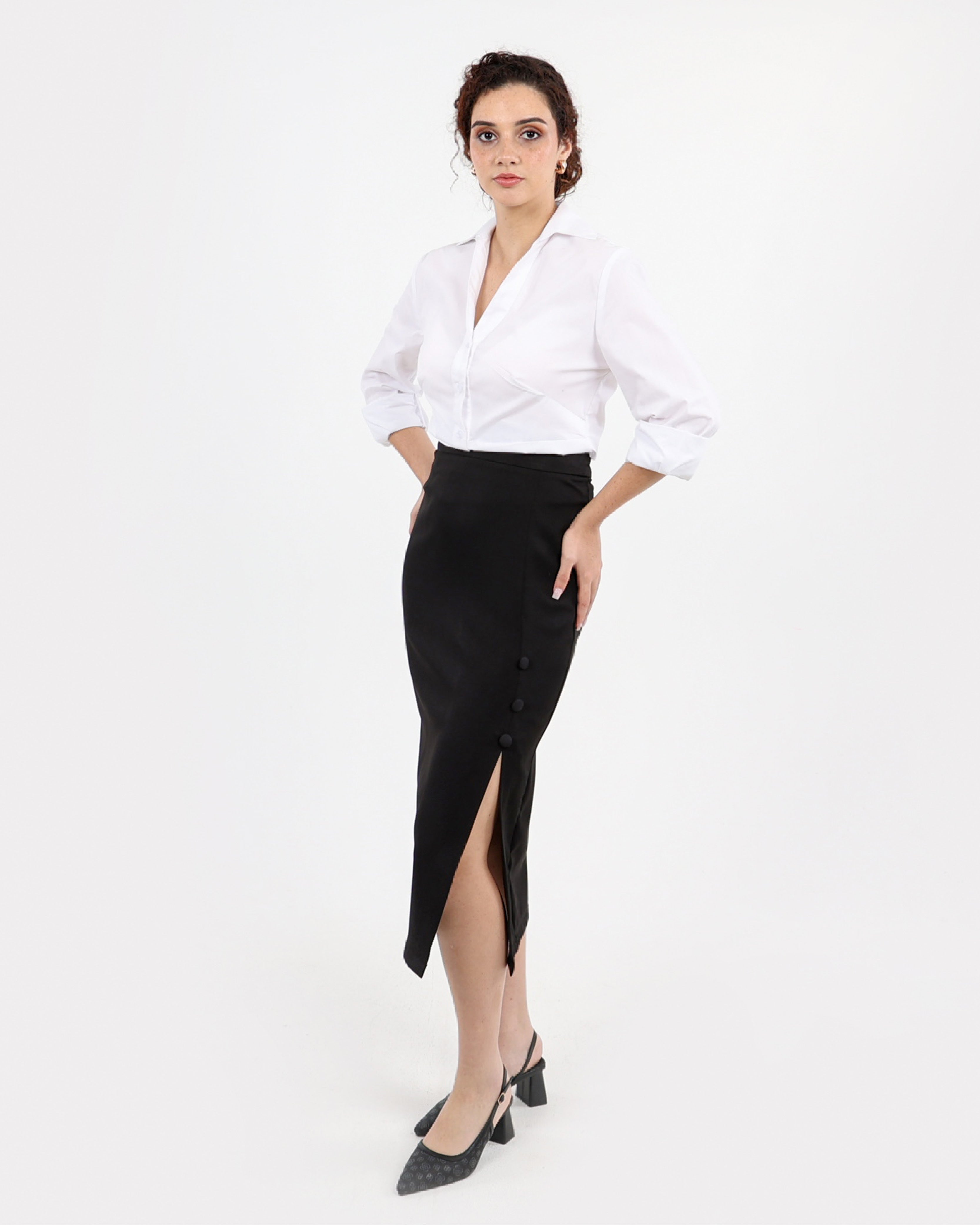 Long Sleeve Fitted Shirt