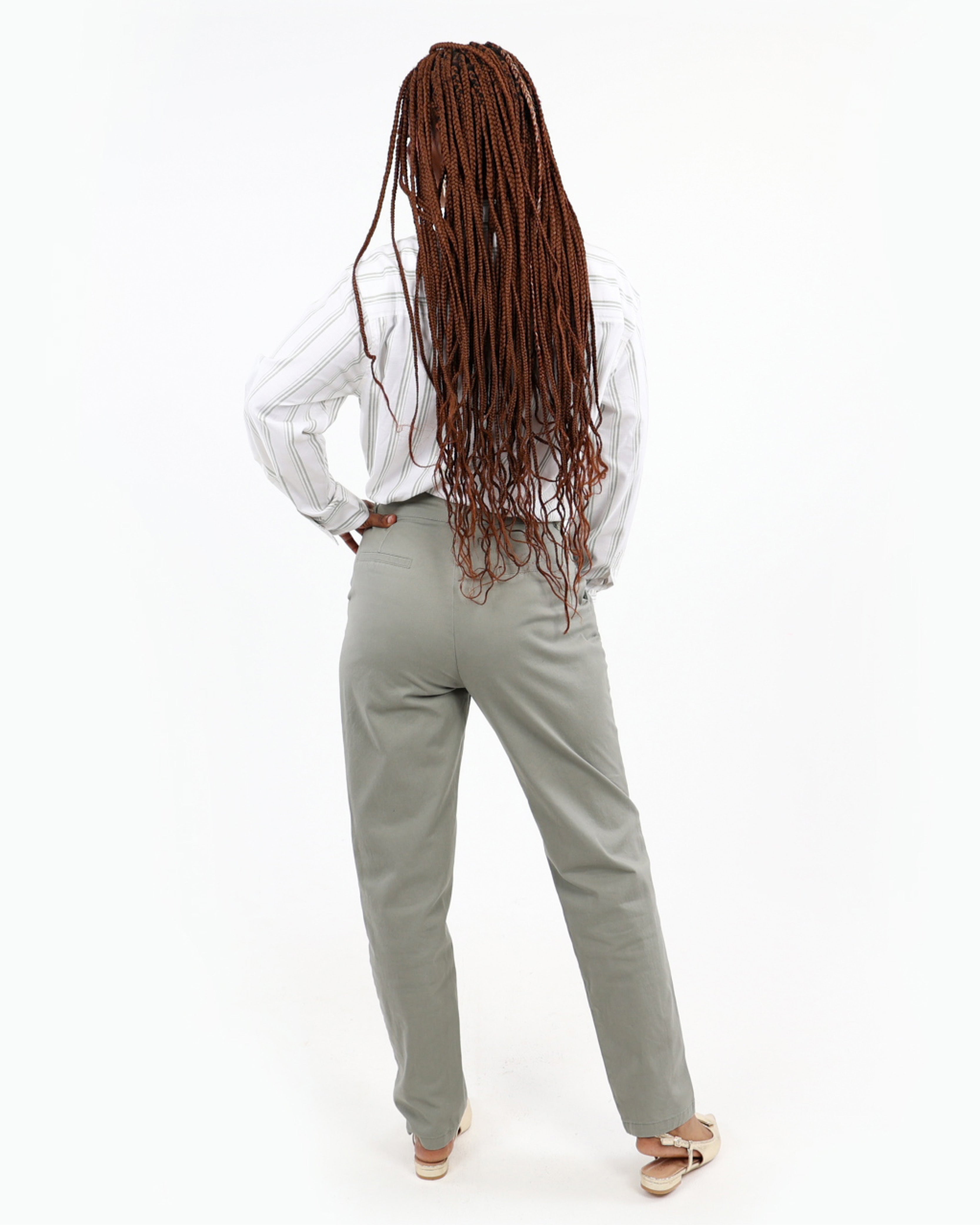 Pleat Detail Chino
