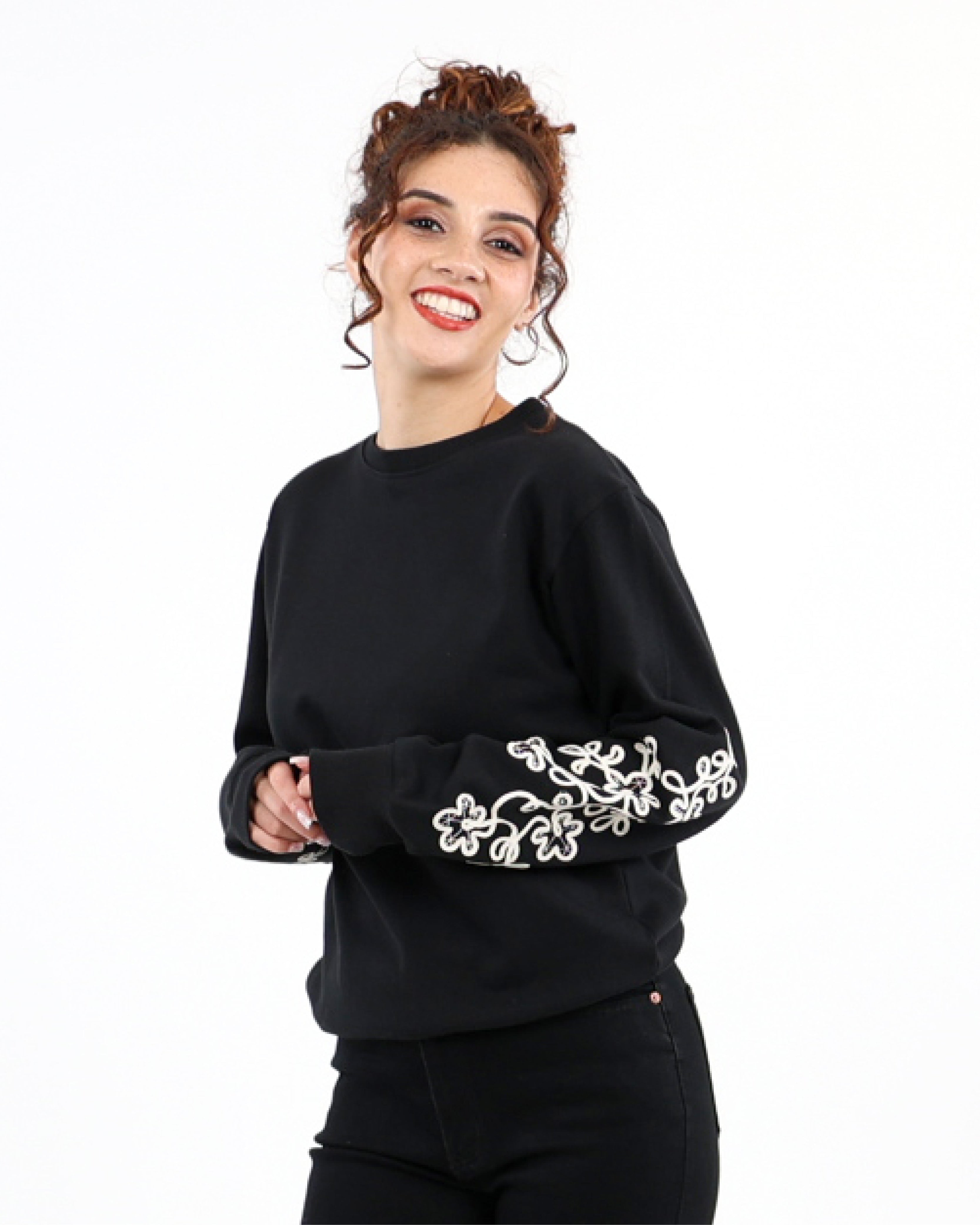 Cornelli Embroidered Top