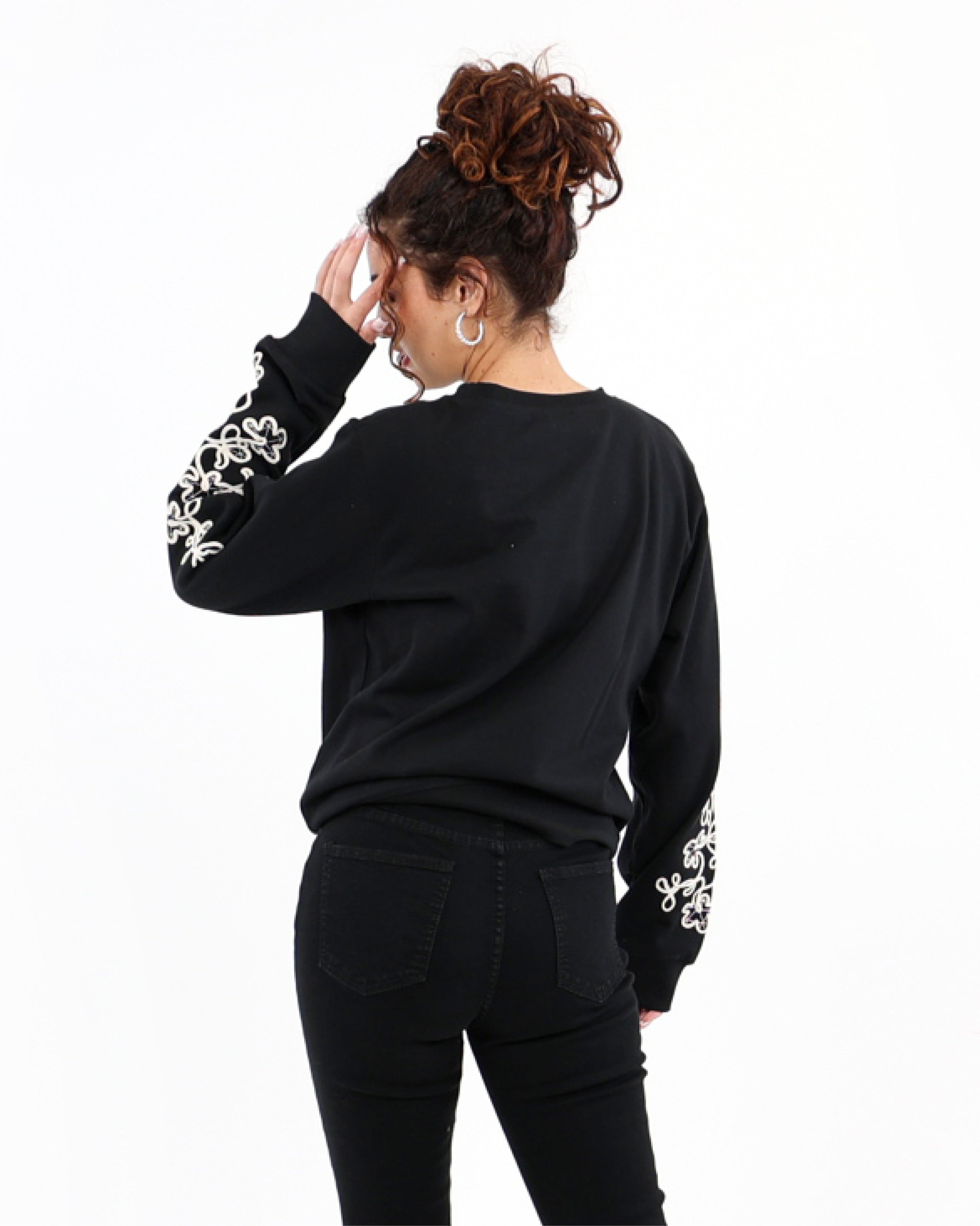 Cornelli Embroidered Top
