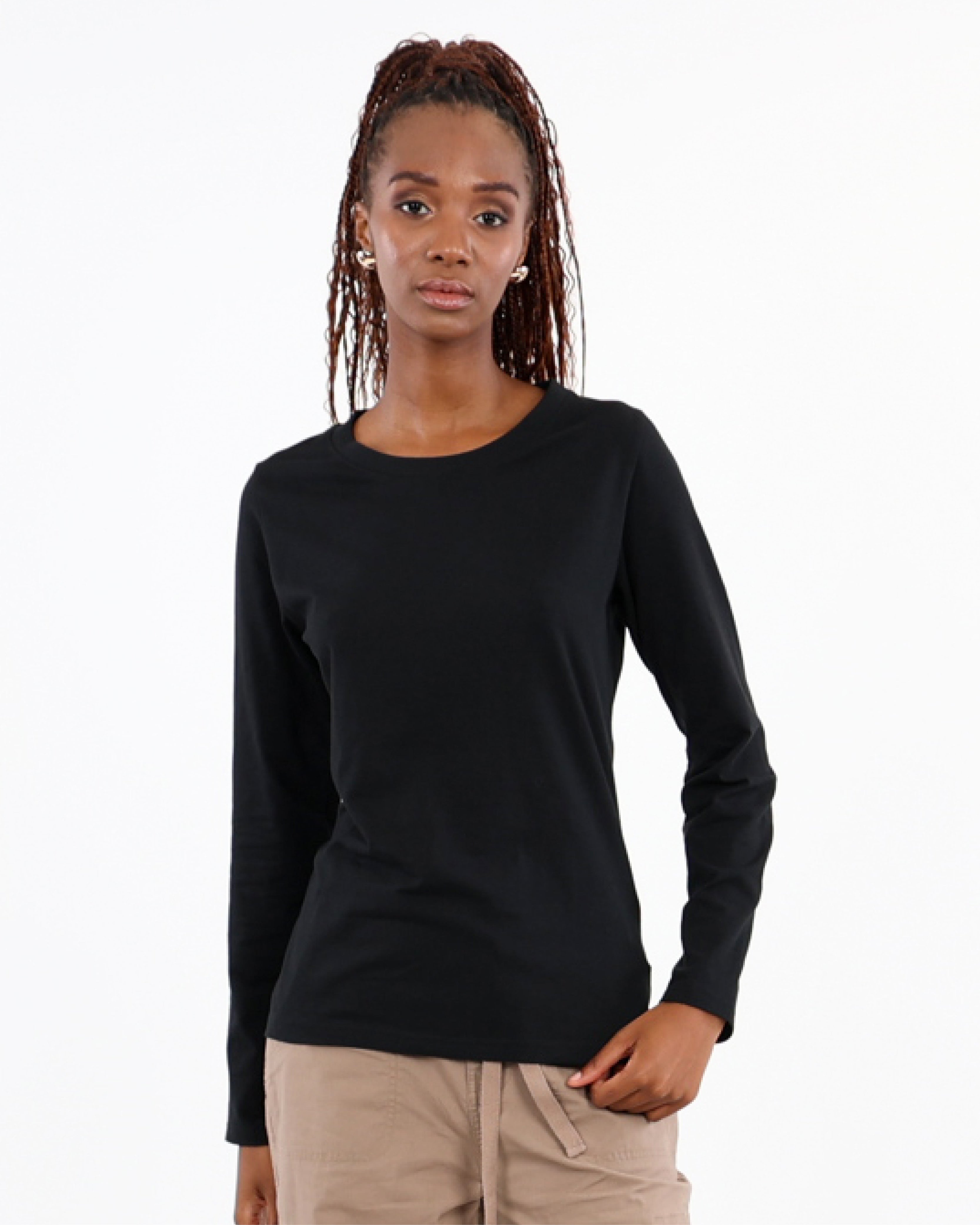Black Long Sleeve T-Shirt (boxed)