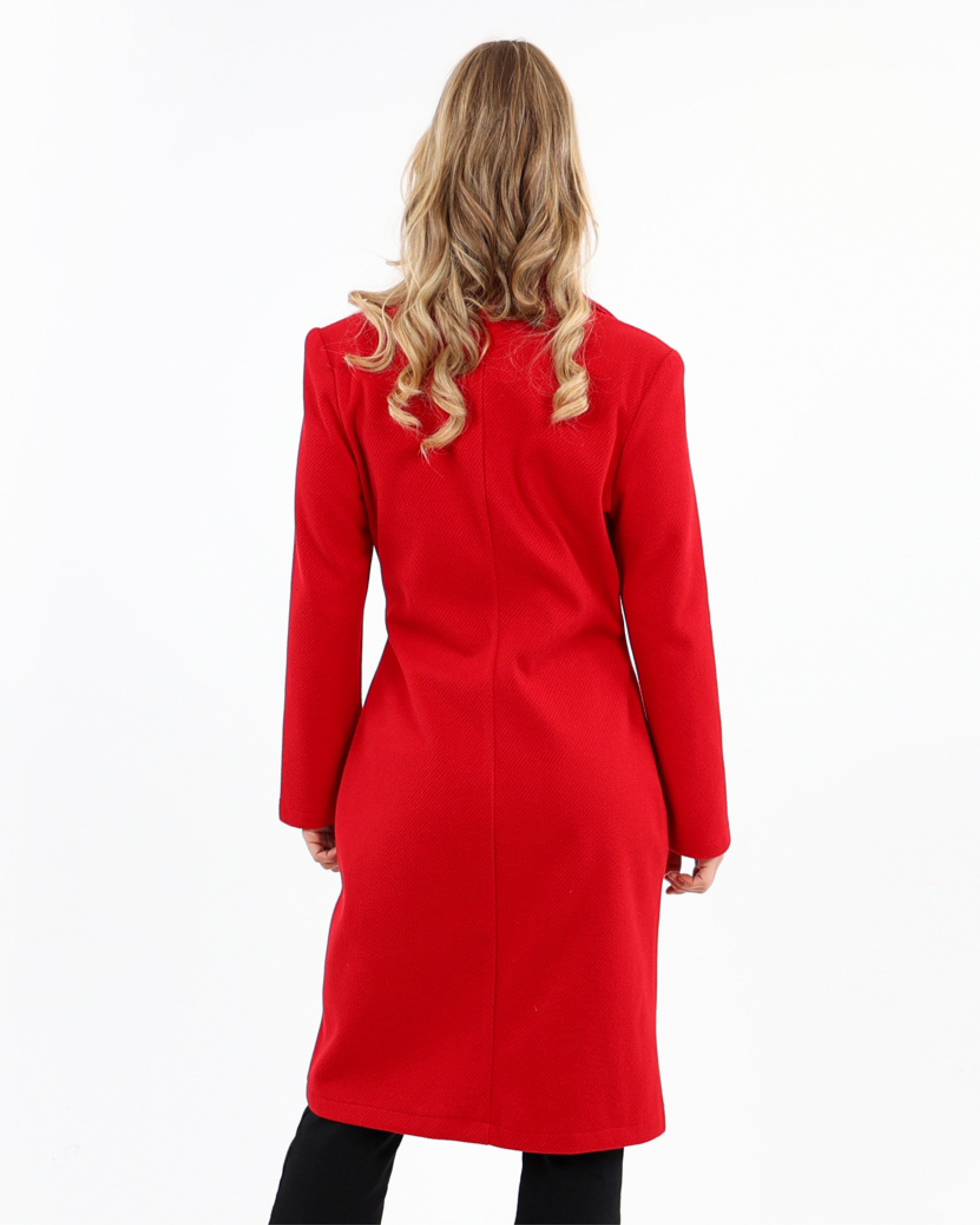 Twill Melton Coat