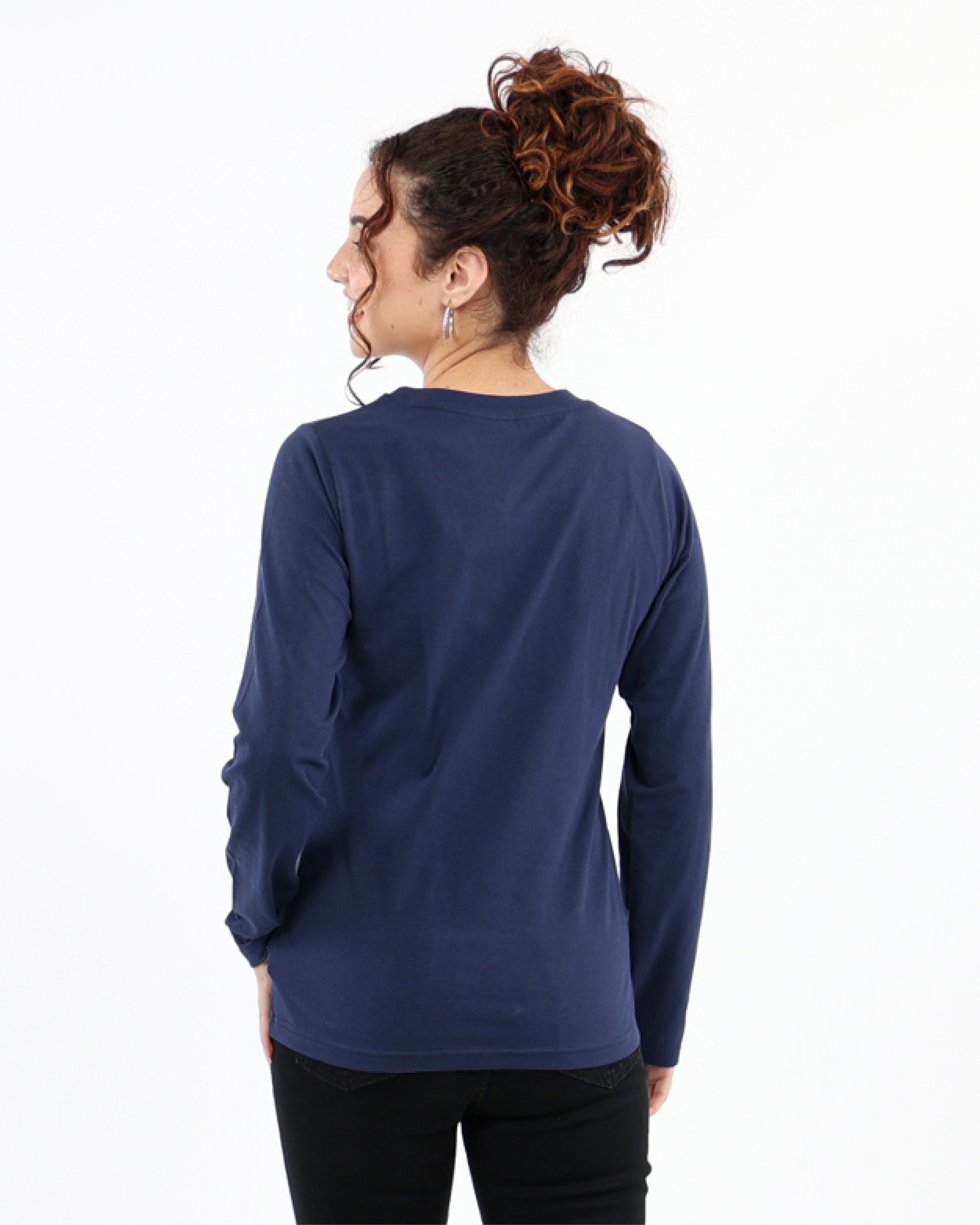 Navy Long Sleeve T-Shirt