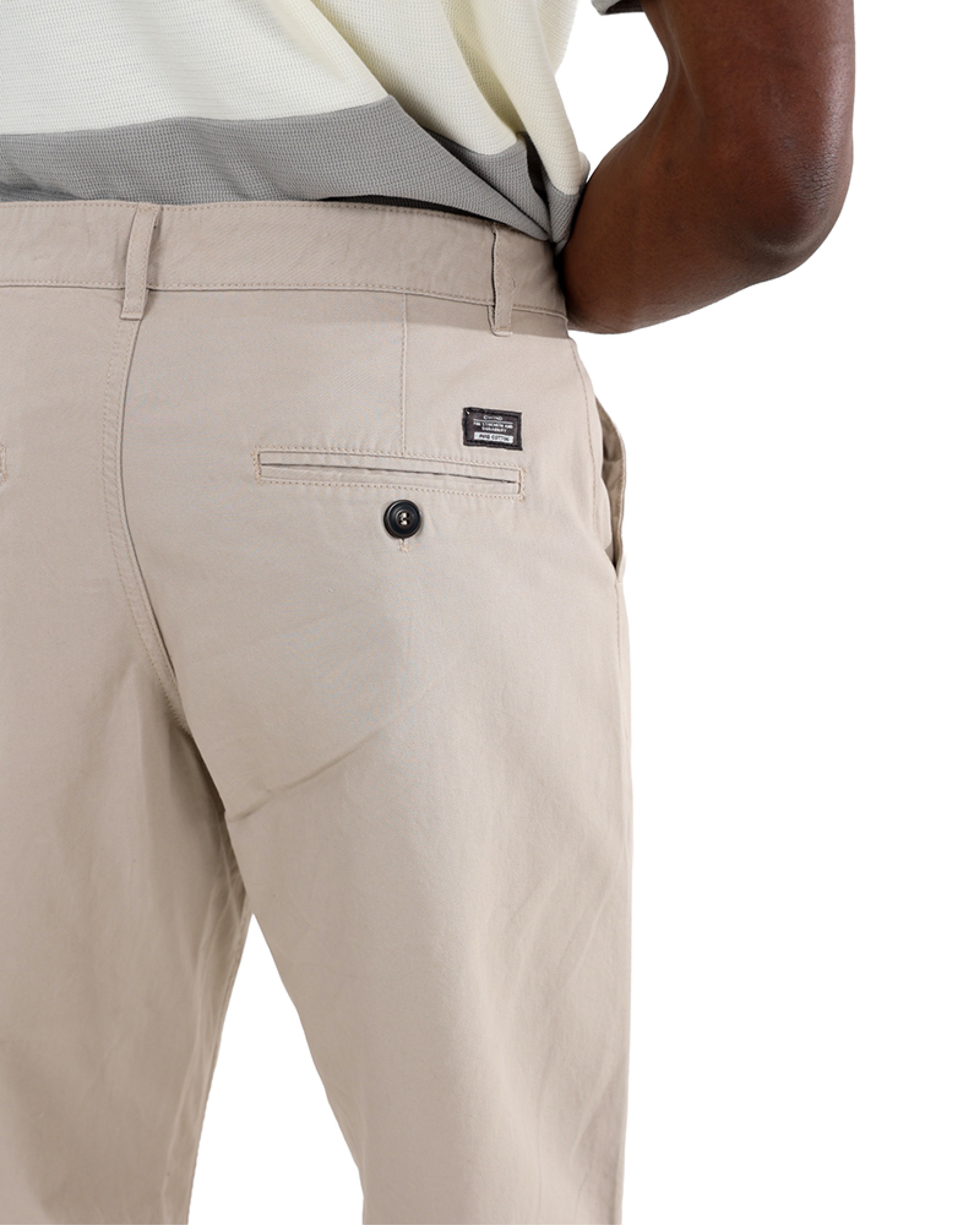 Regualr Fit Stone Chino