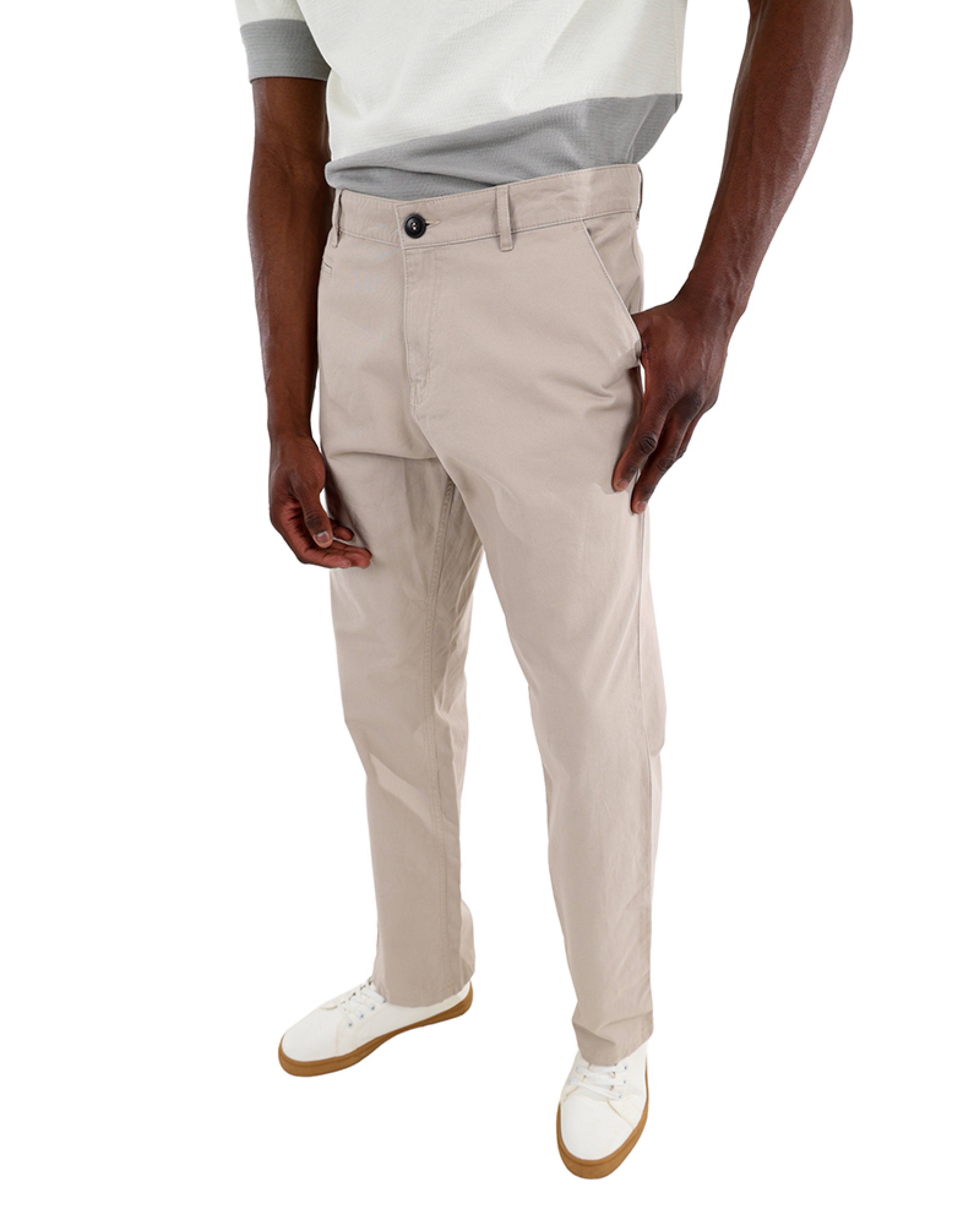 Regualr Fit Stone Chino