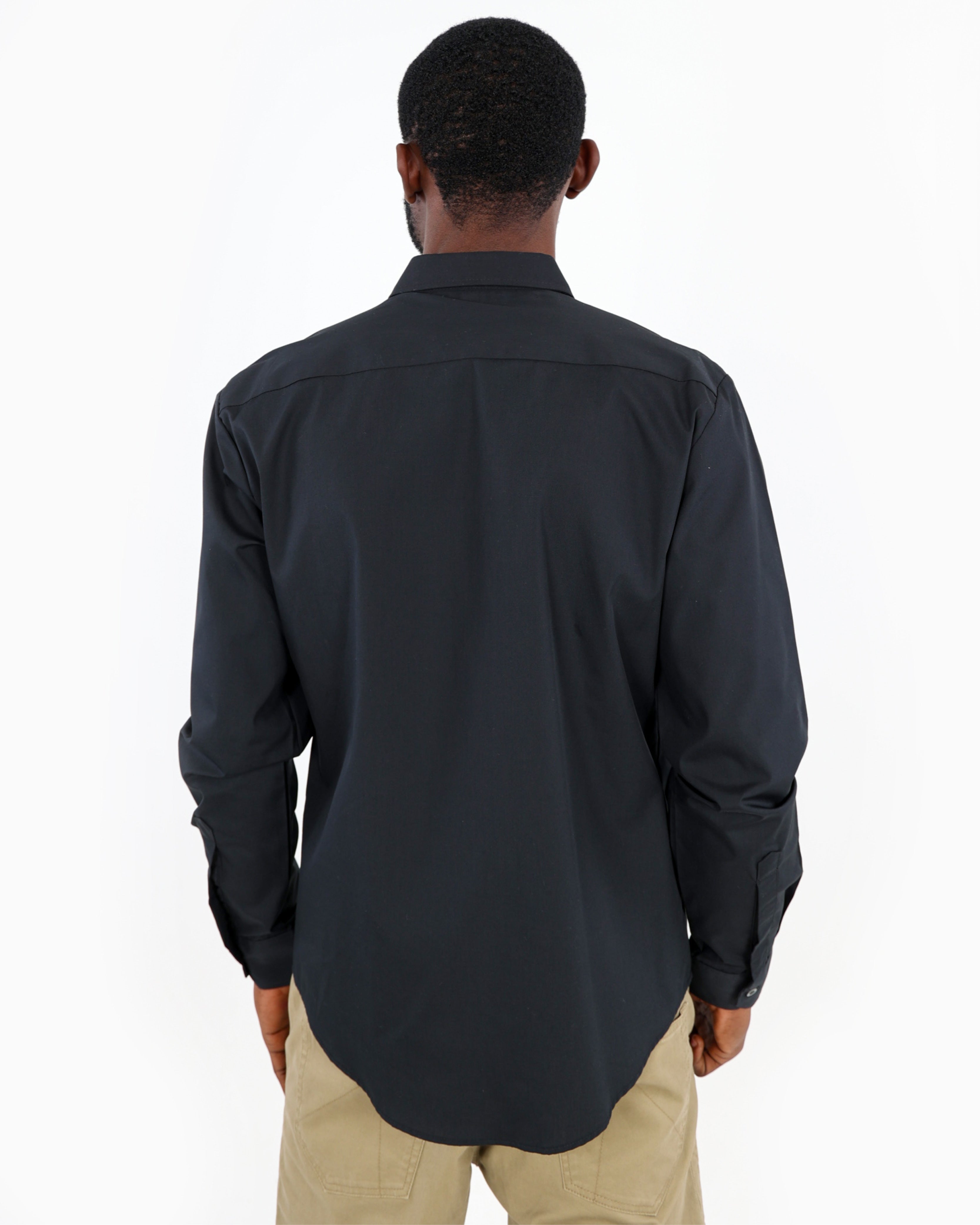 Black Long Sleeve Formal Shirt
