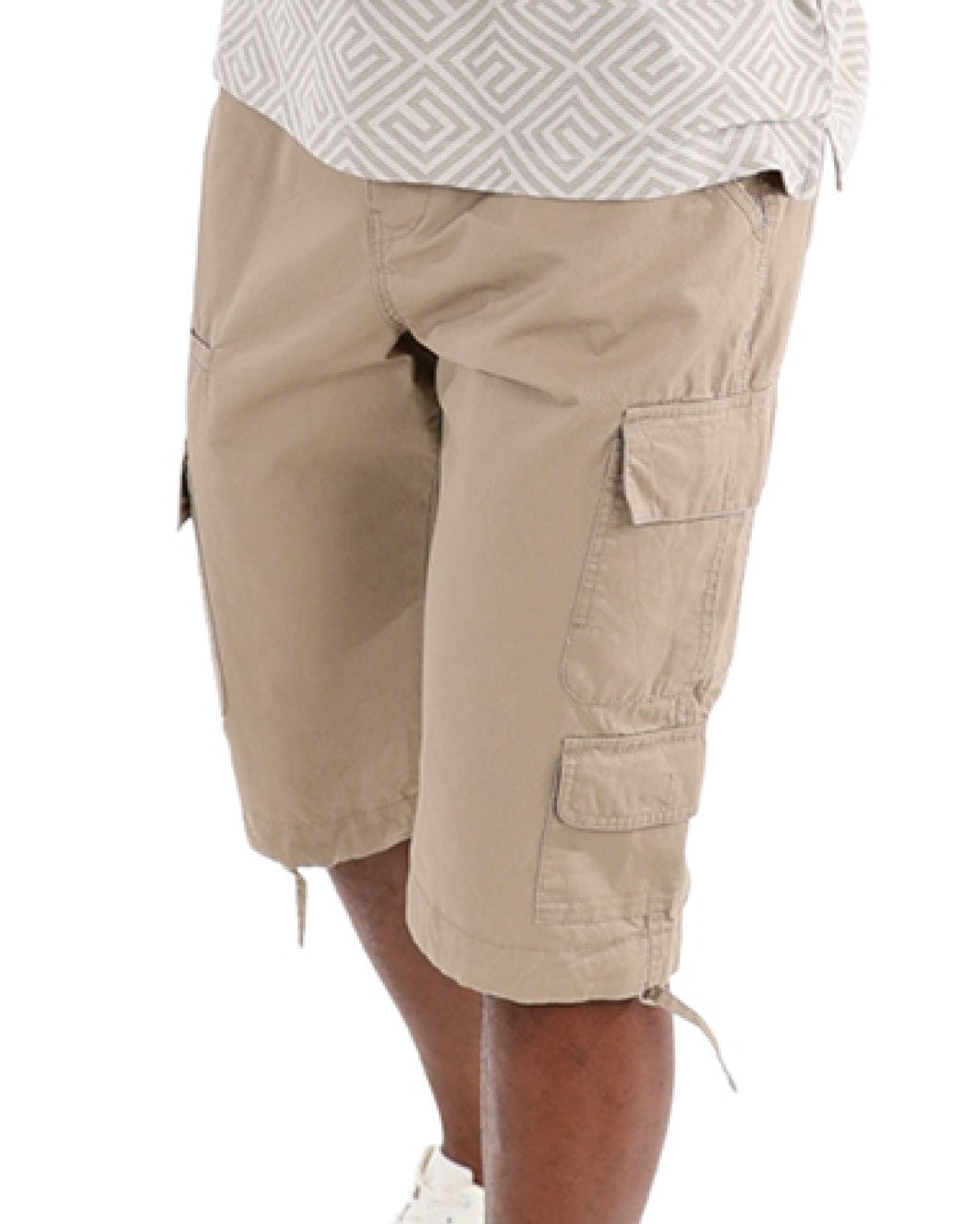 Cargo Cotton Twill Clamdigger Short
