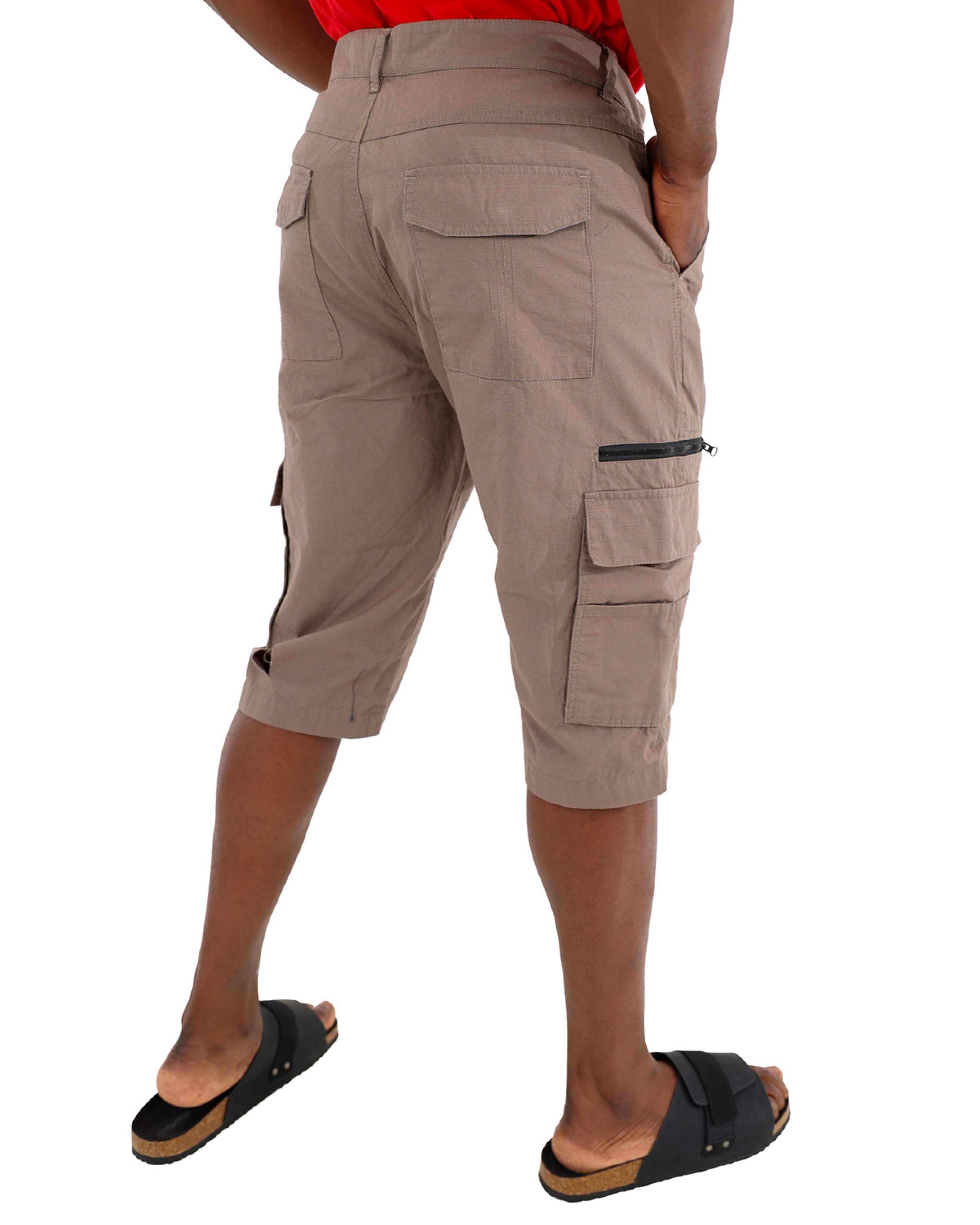 Sandbar Taupe Clamdigger Shorts
