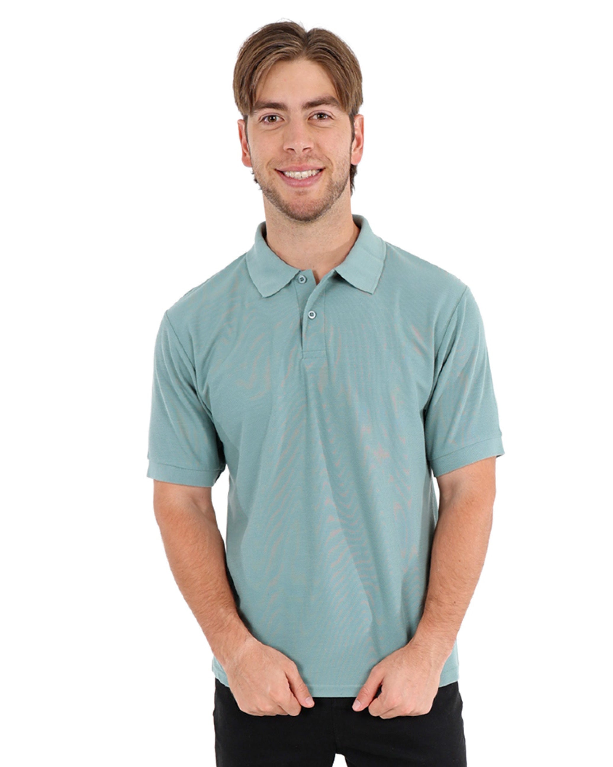 Pique Mint Short Sleeve Golfer