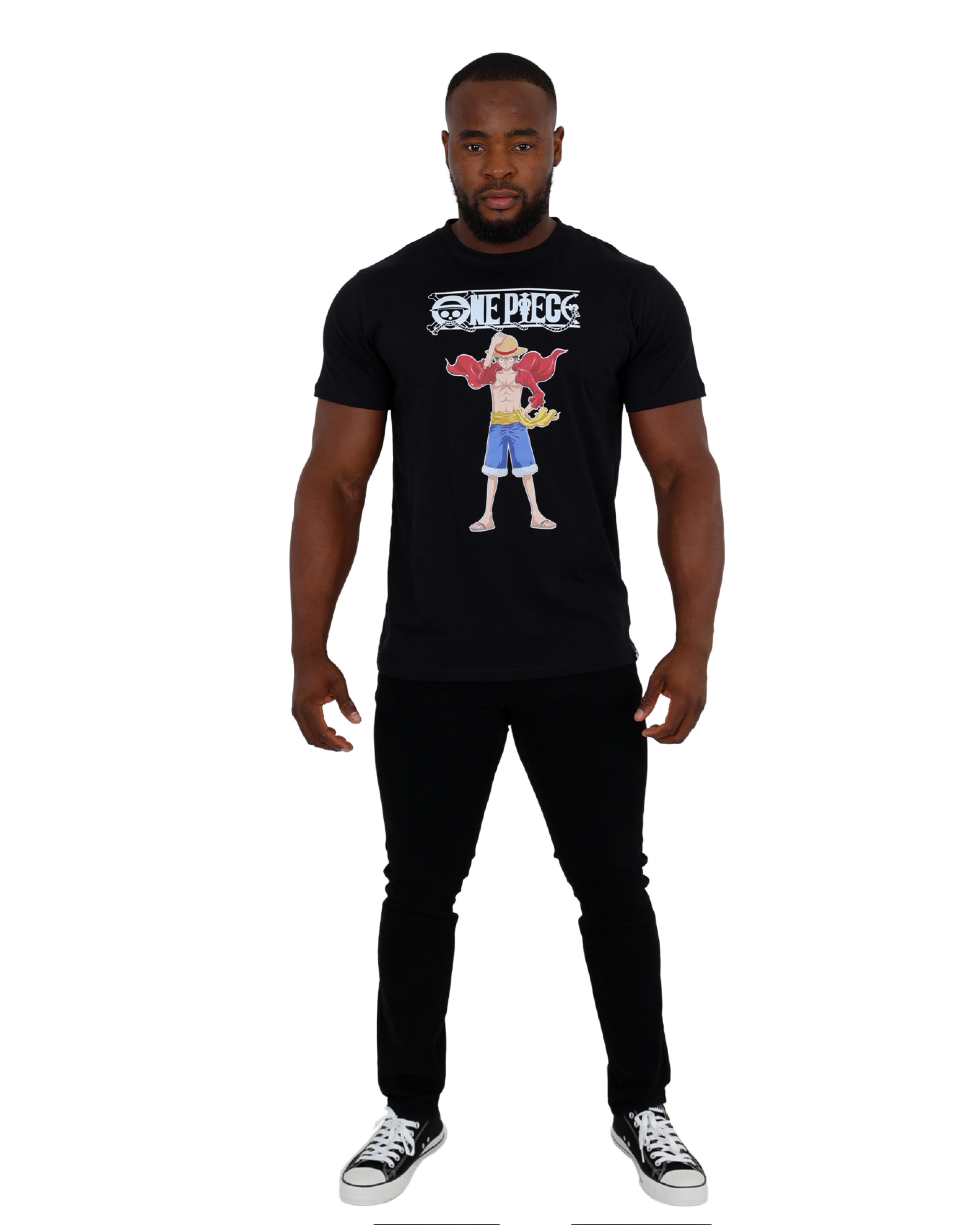 One Piece Luffy Black T-Shirt