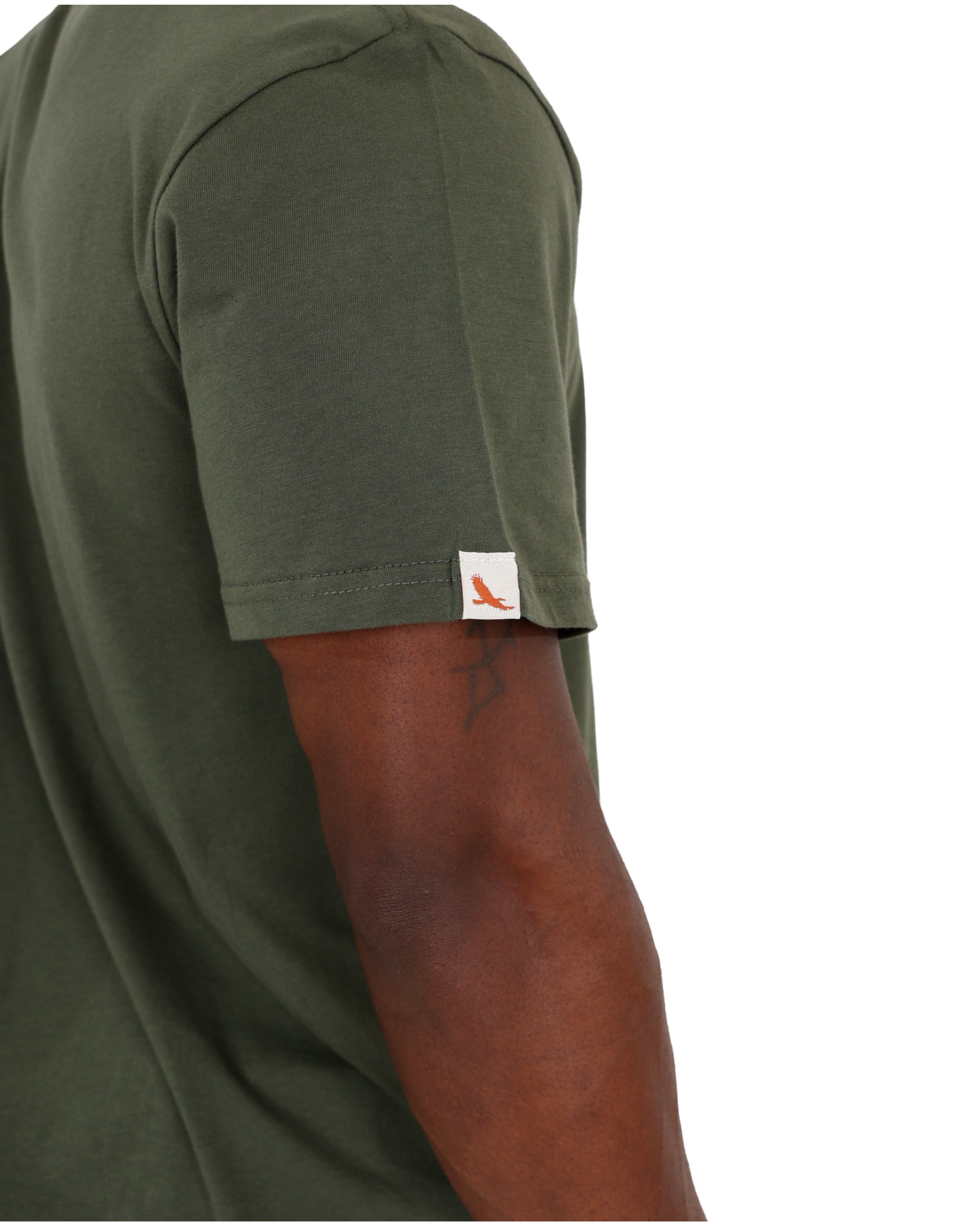 Short Sleeve Olive Adventure Graphic T-Shirt