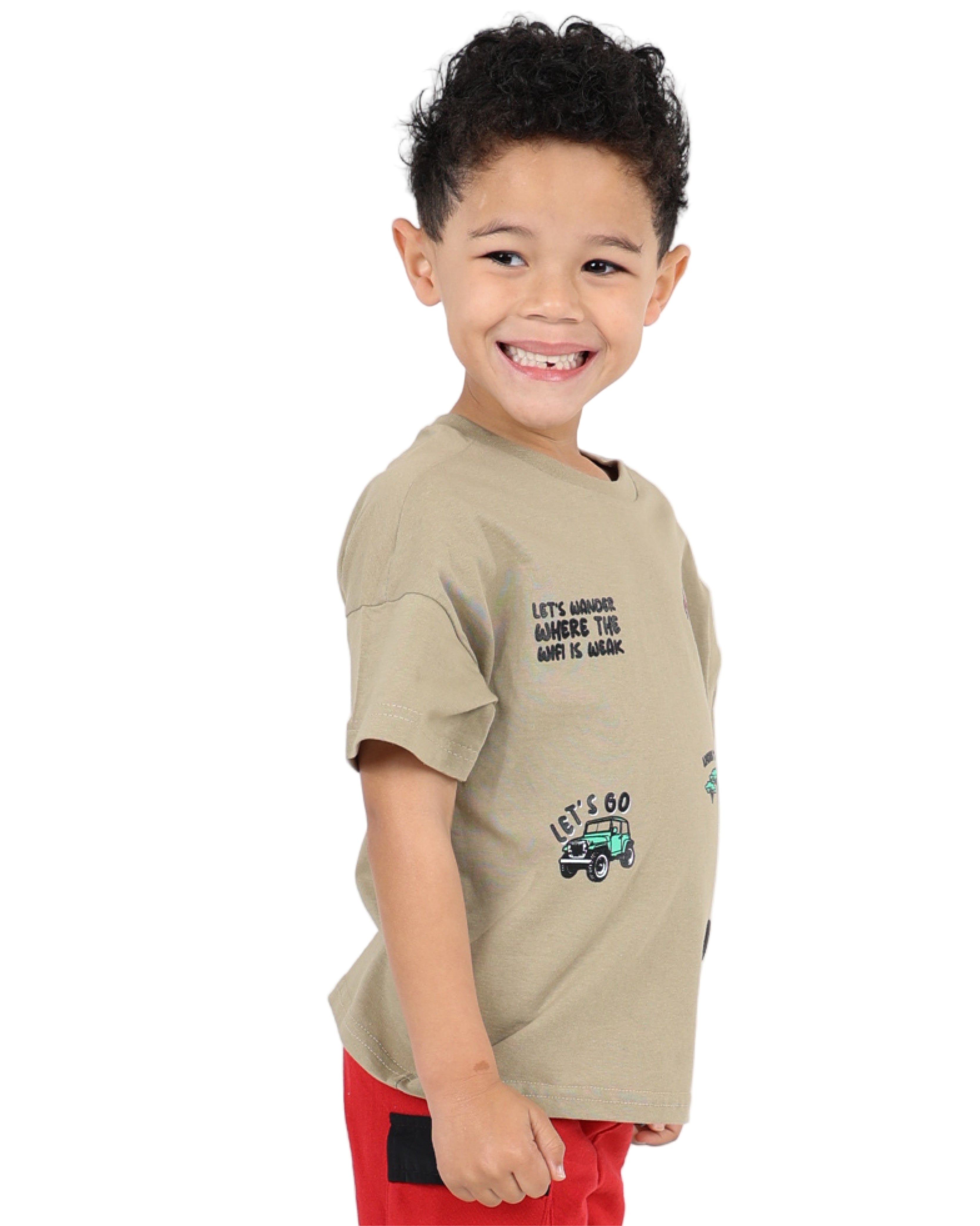 Short Sleeve Adventure Everyday Graphic T-Shirt