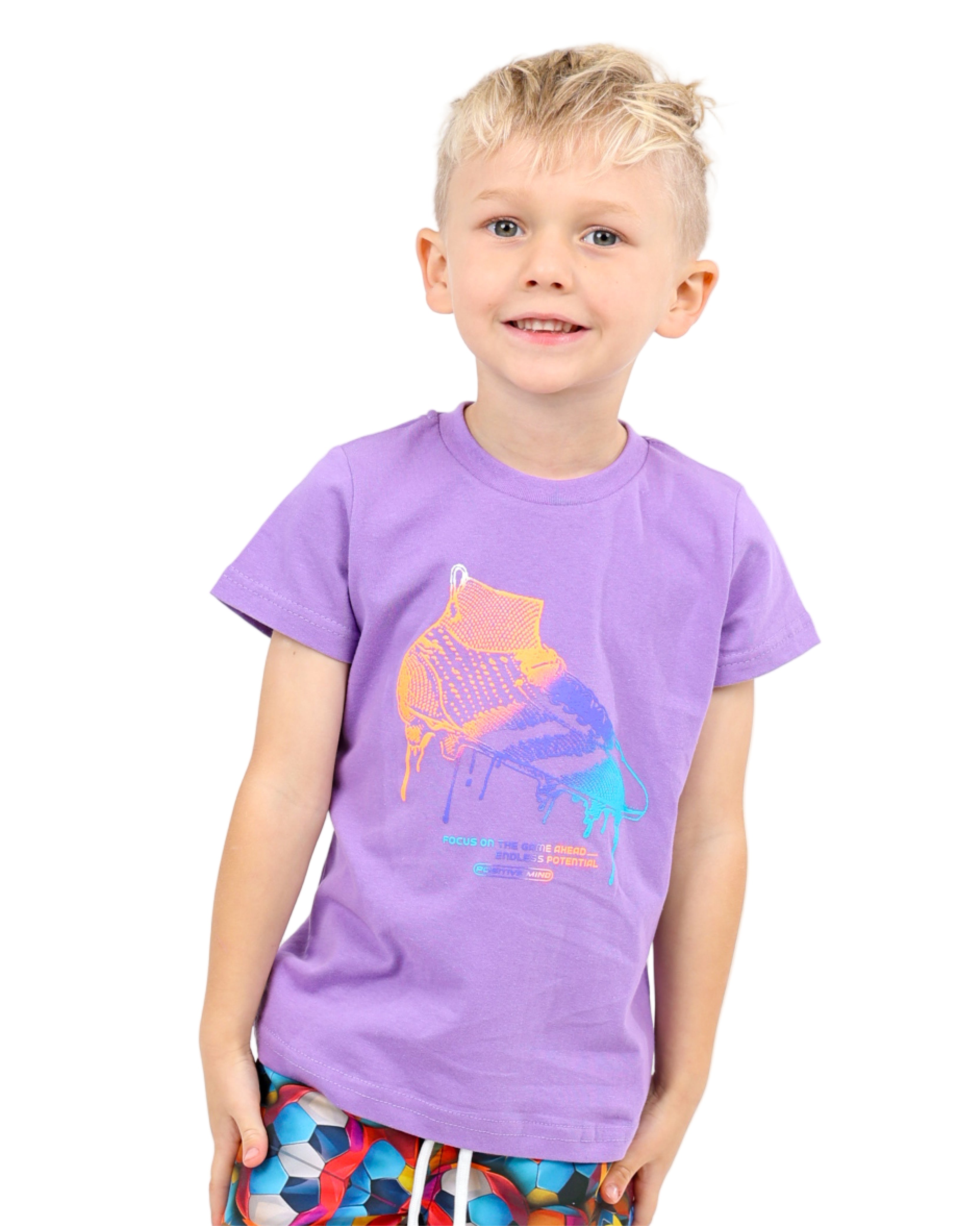 Short Sleeve Football Boot T-Shirt