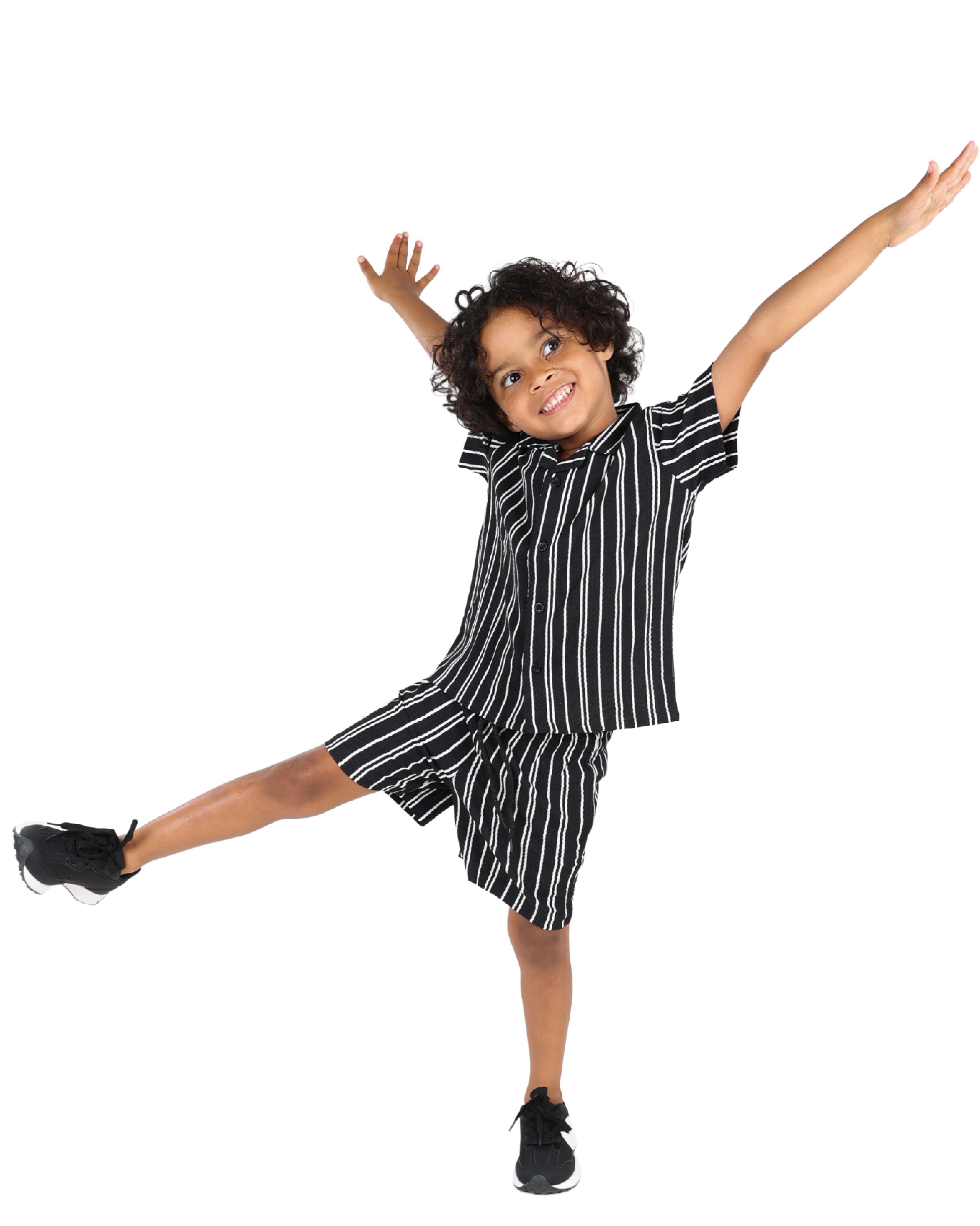 Cuban Stripe Short Sleeve Shirt