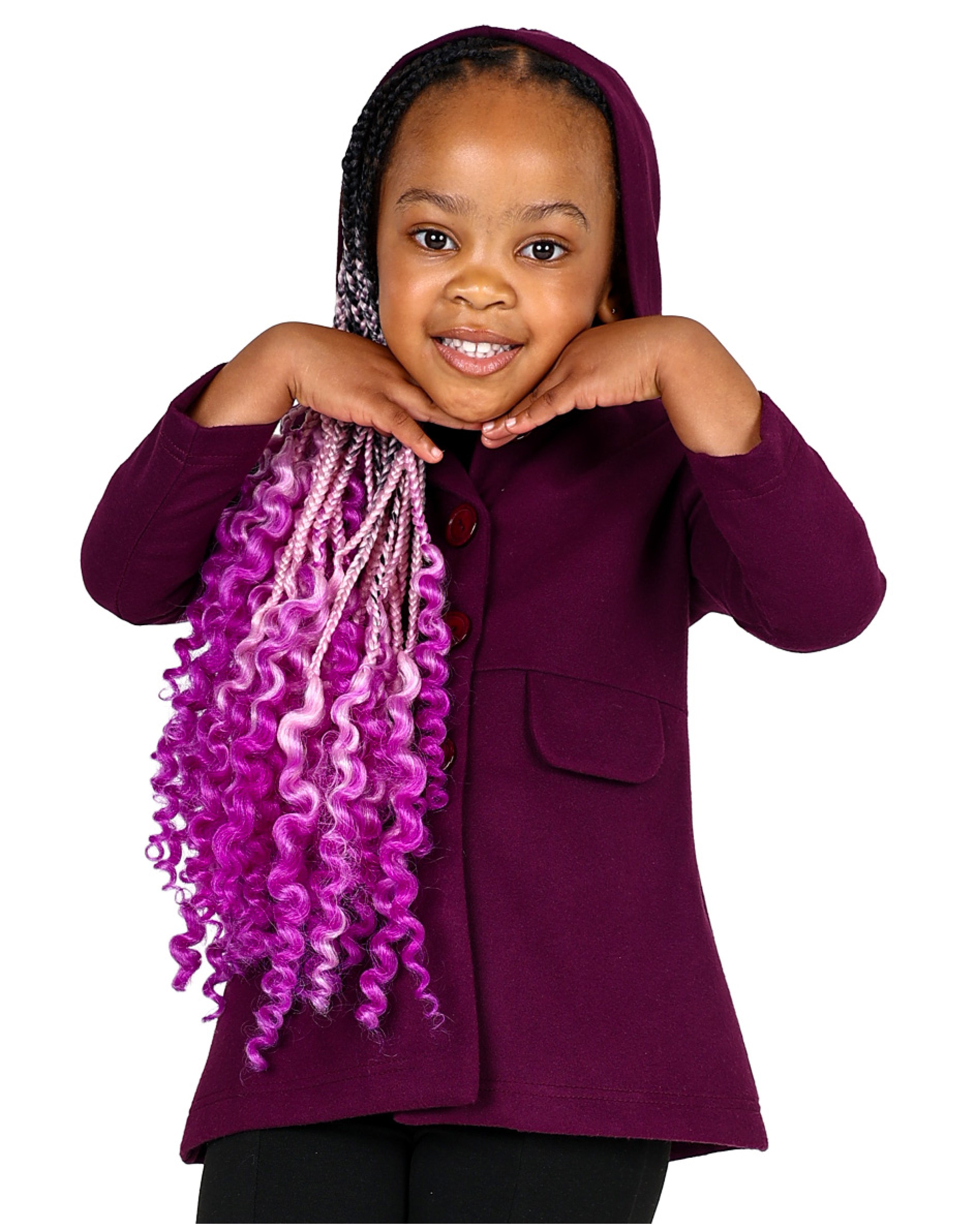 Hooded Melton Jacket