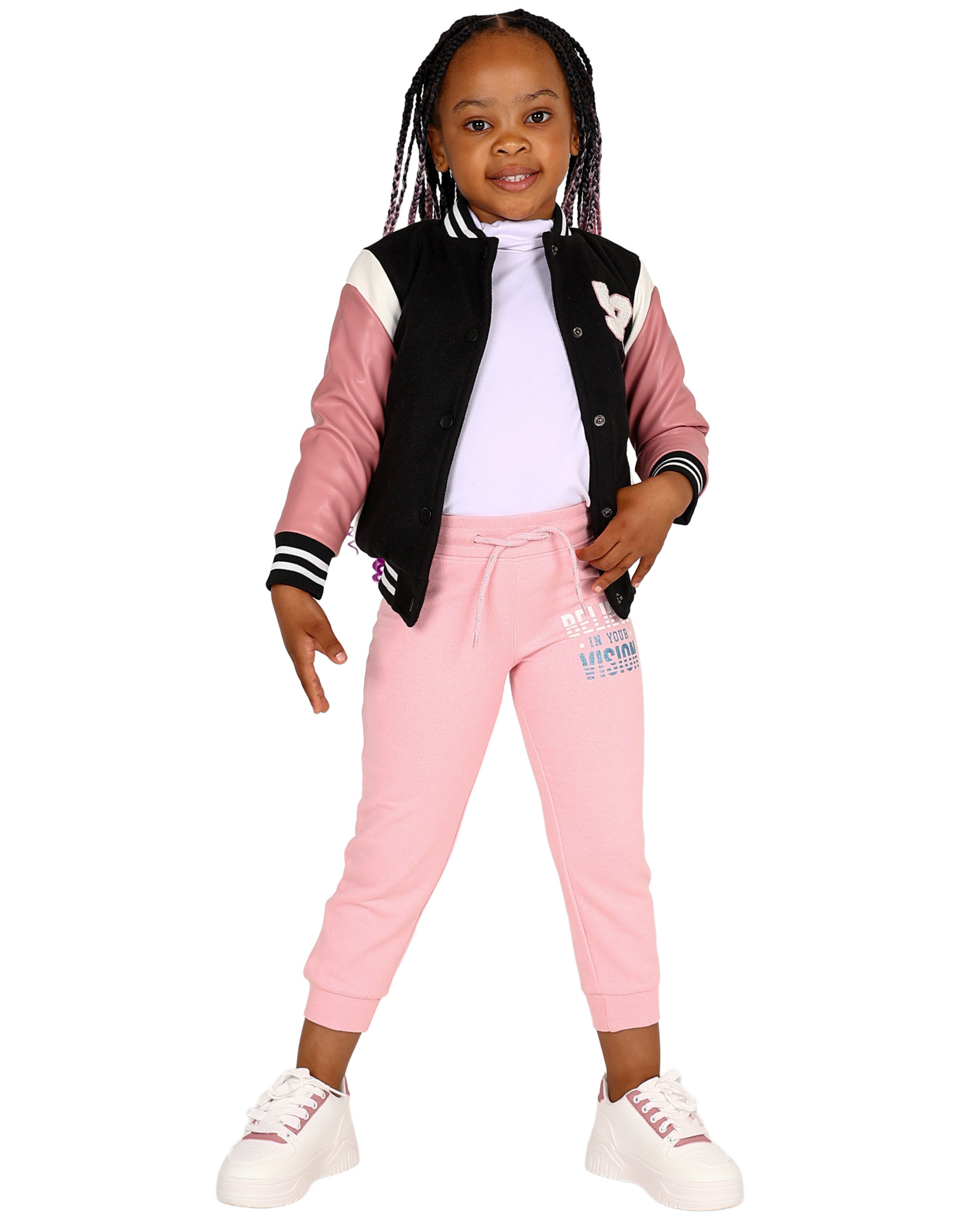 Colour Block Bomber Jacket