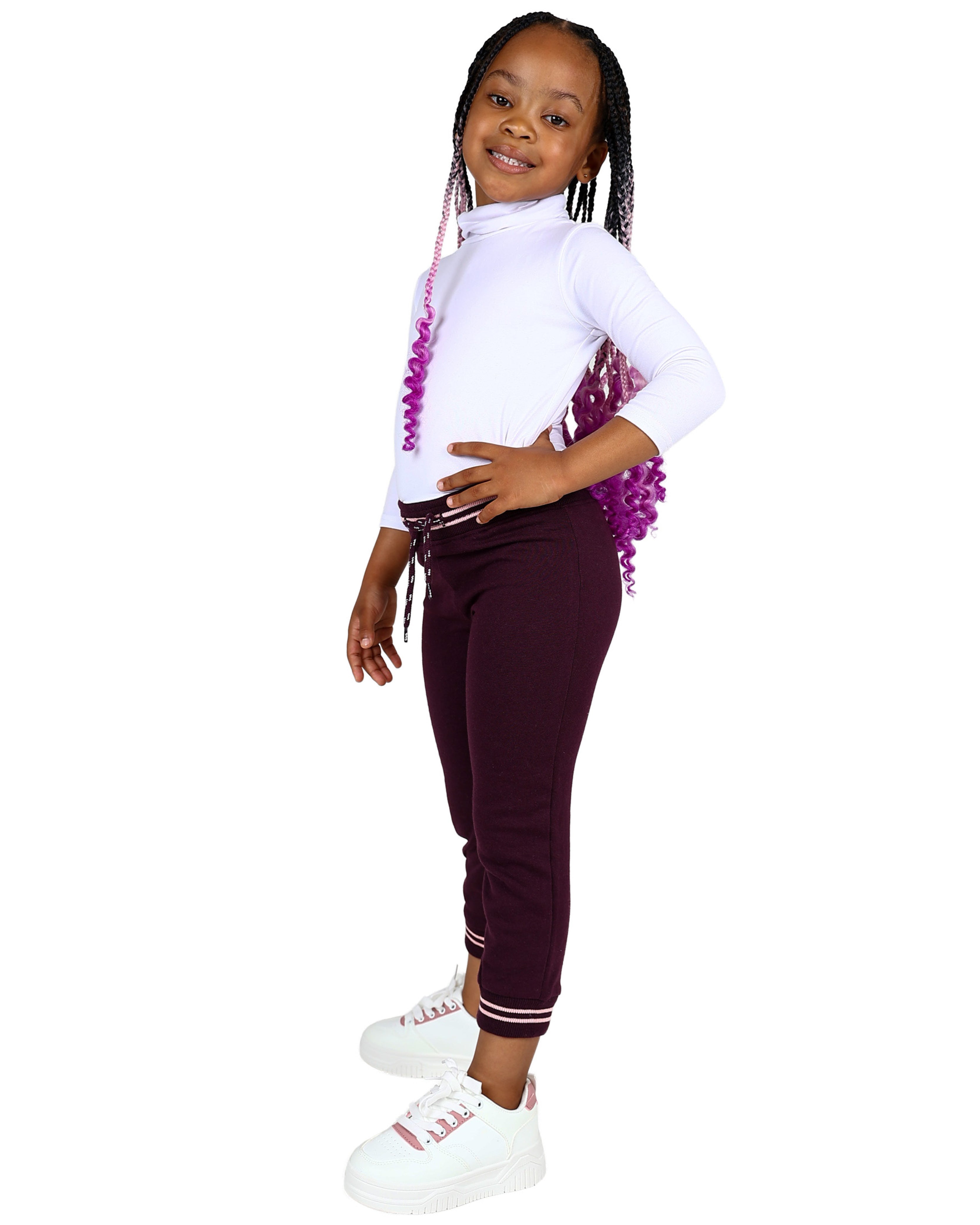 2 Pack Believe Graphic Print Active Pants