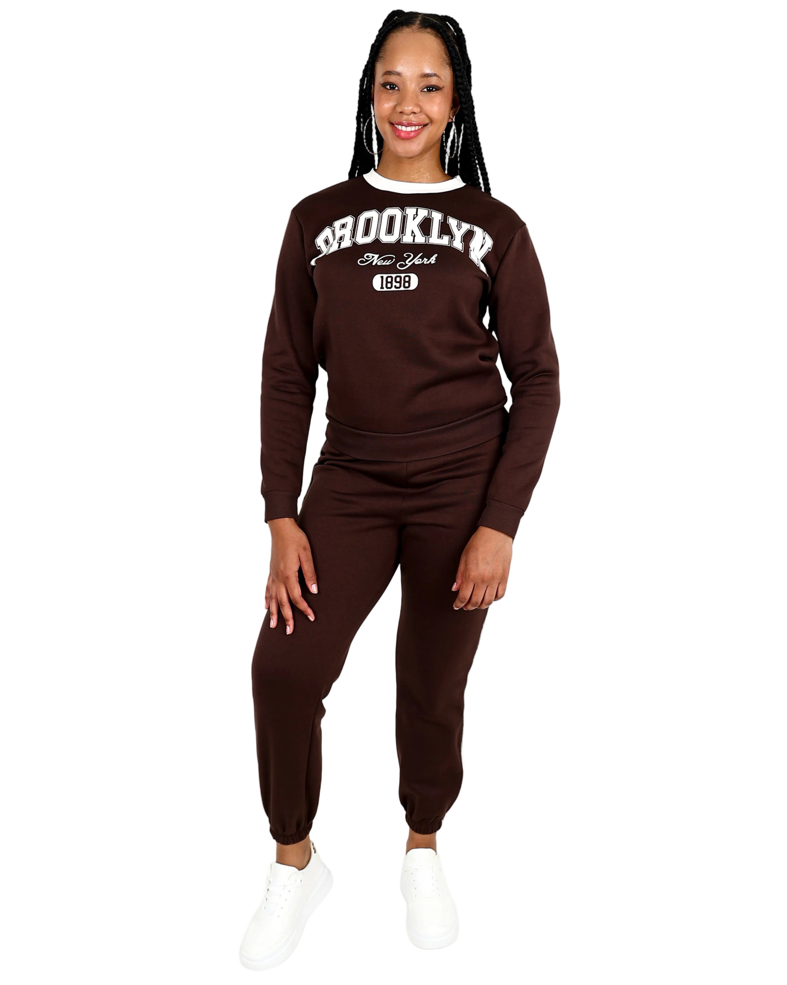 Chocolate Brooklyn Fleece Joggers