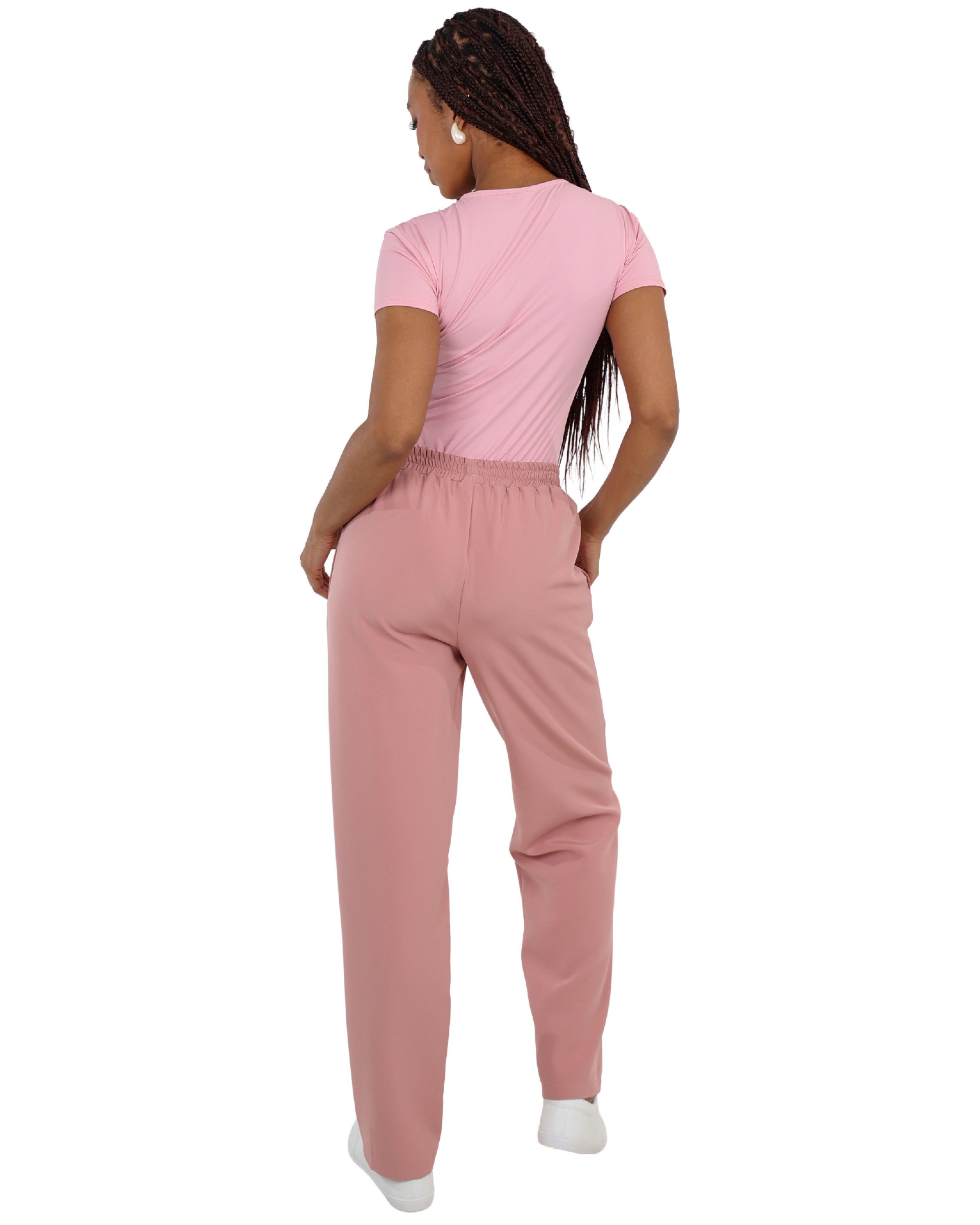 Elasticated Pintuck Pants