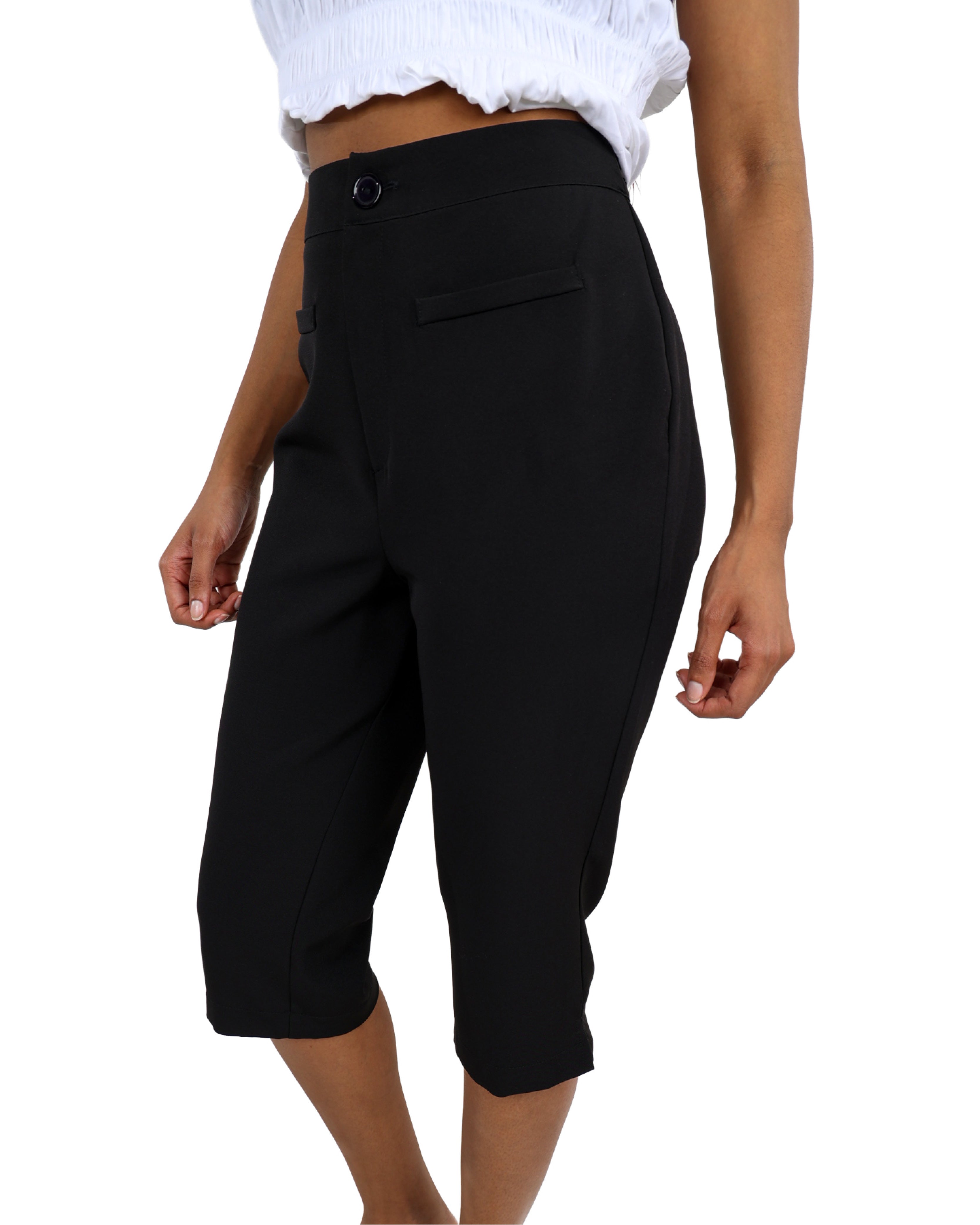 High Wasted Capri Pants