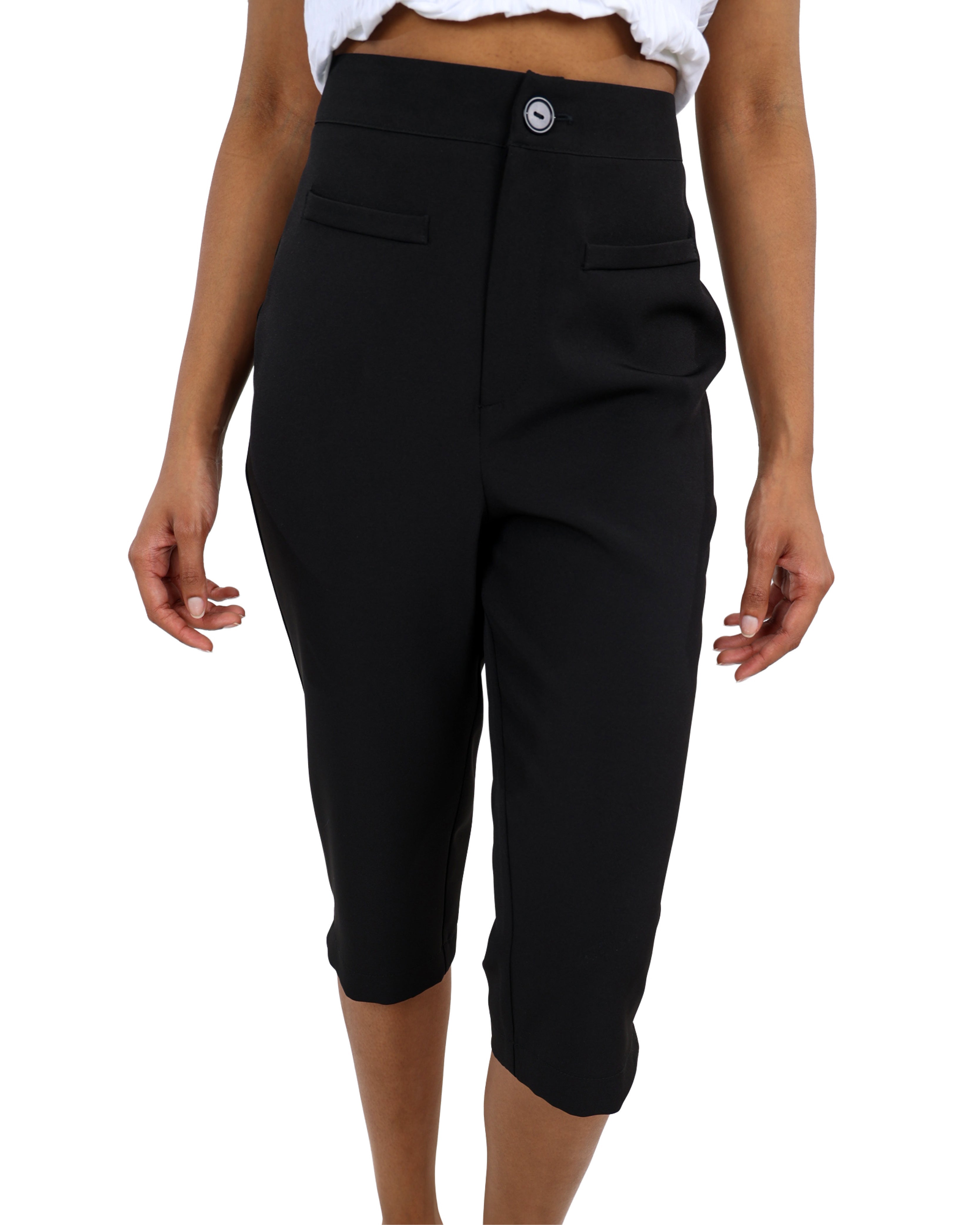 High Wasted Capri Pants