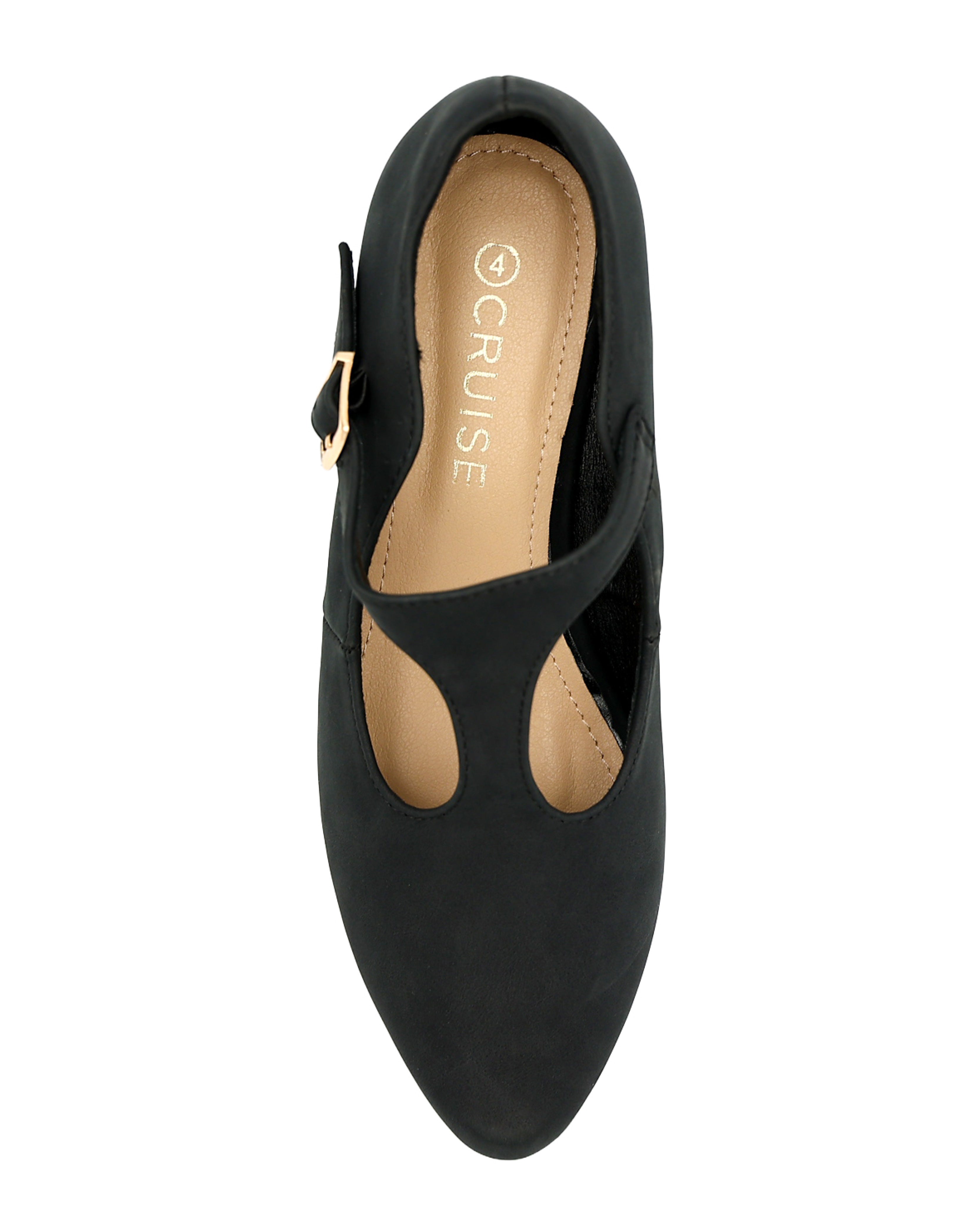 Black T-Bar Mary jane Shoe