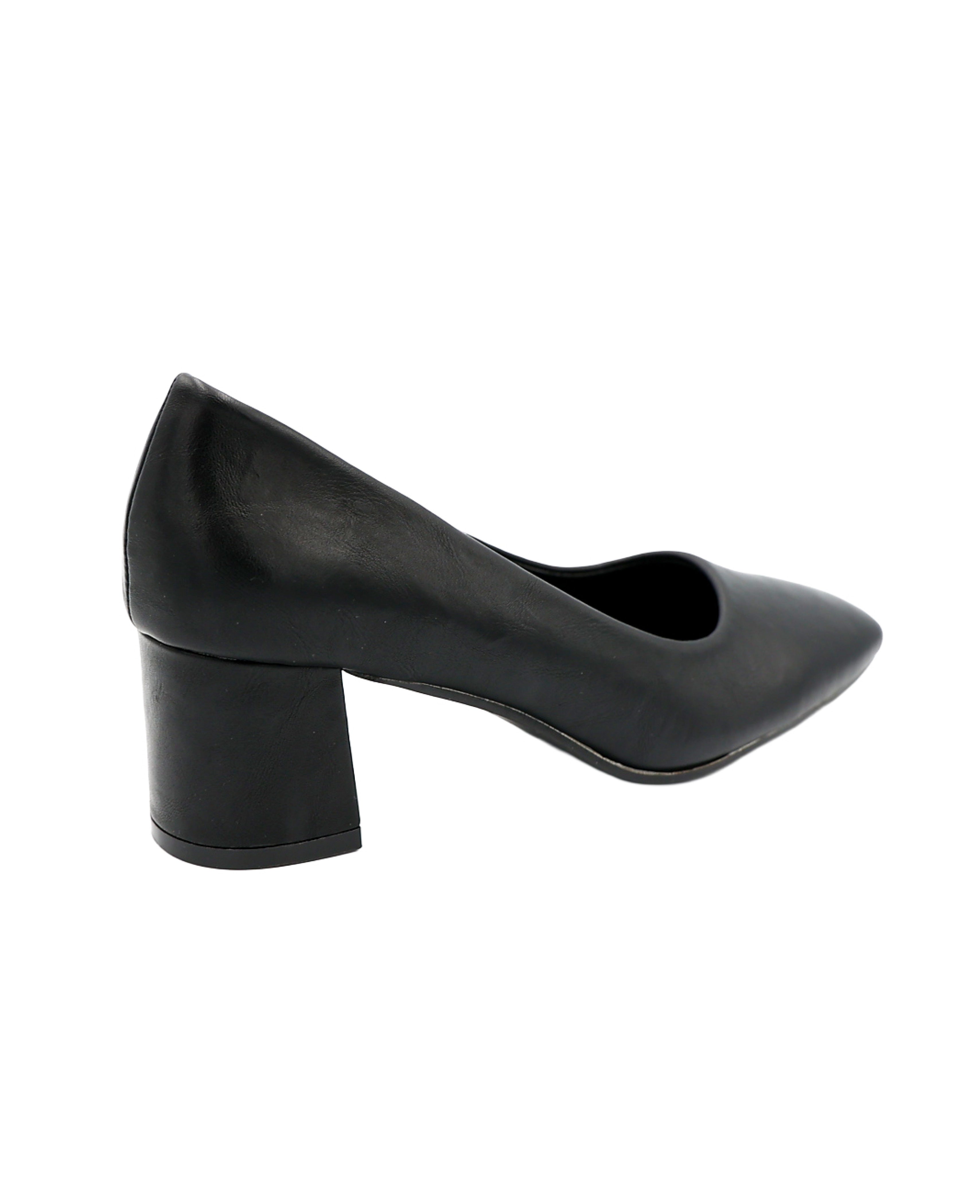 Black Classic Court Shoe