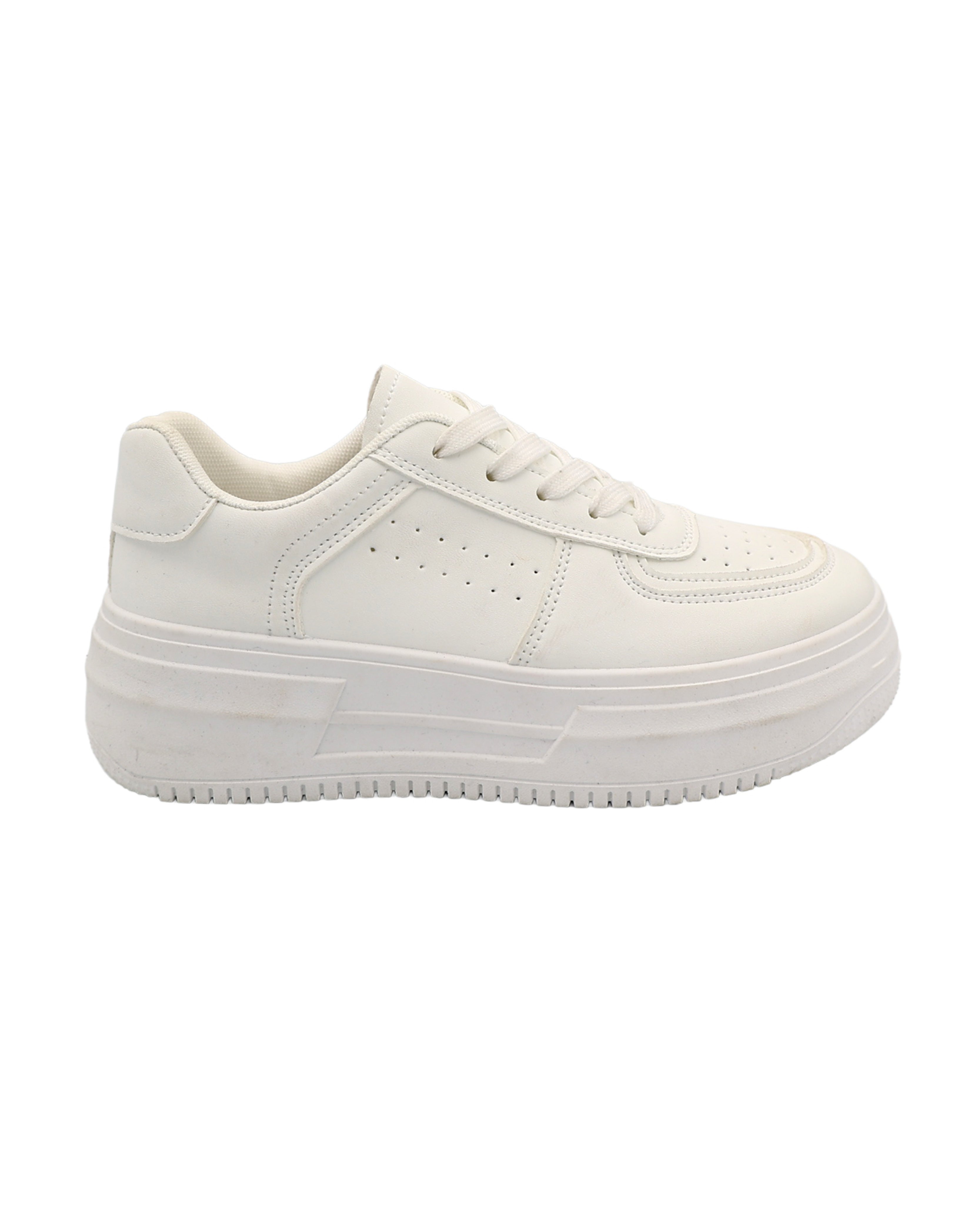 Classic White Platform Sneaker