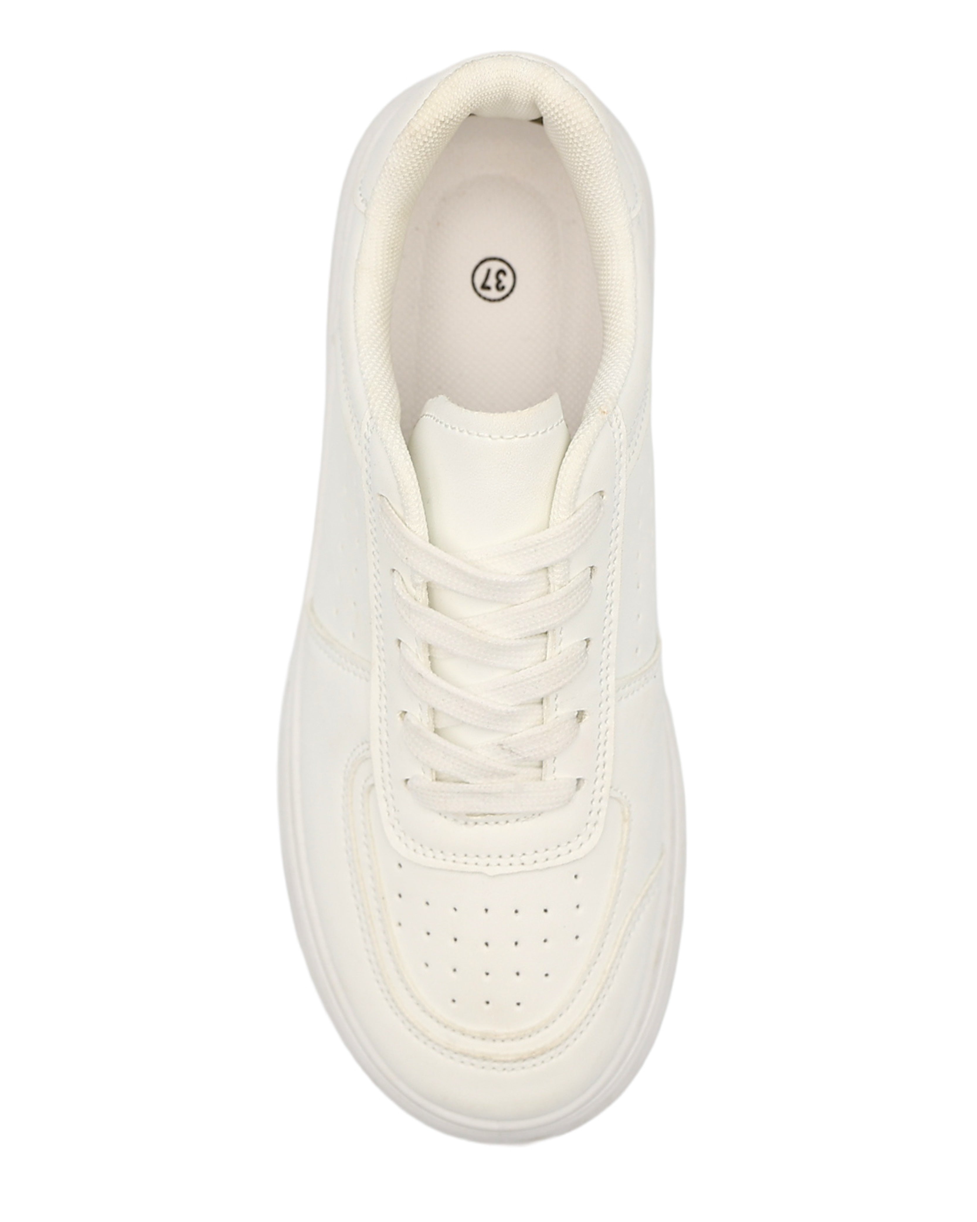 Classic White Platform Sneaker