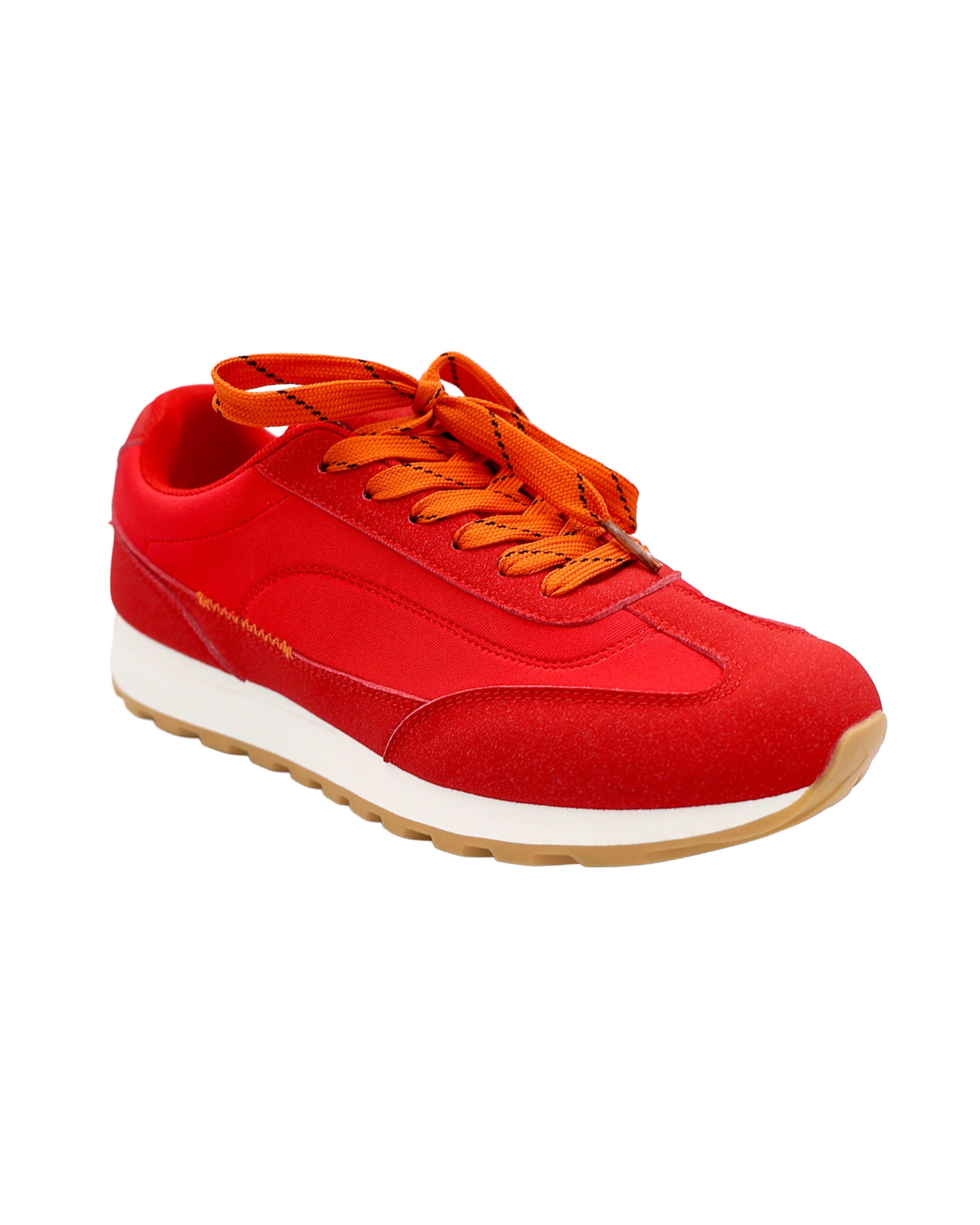 Red & Orange Retro Sneaker