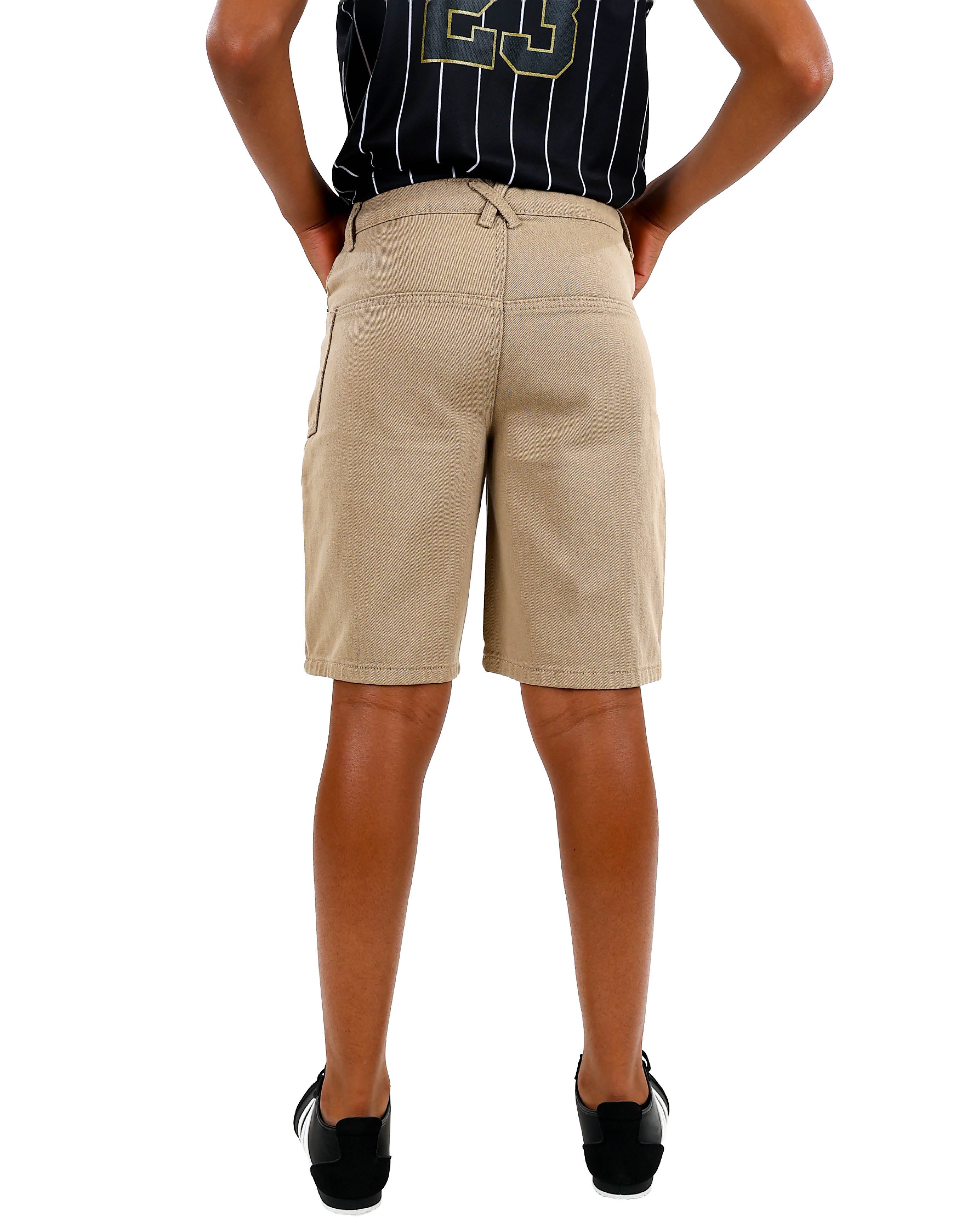 Khaki Utility Shorts