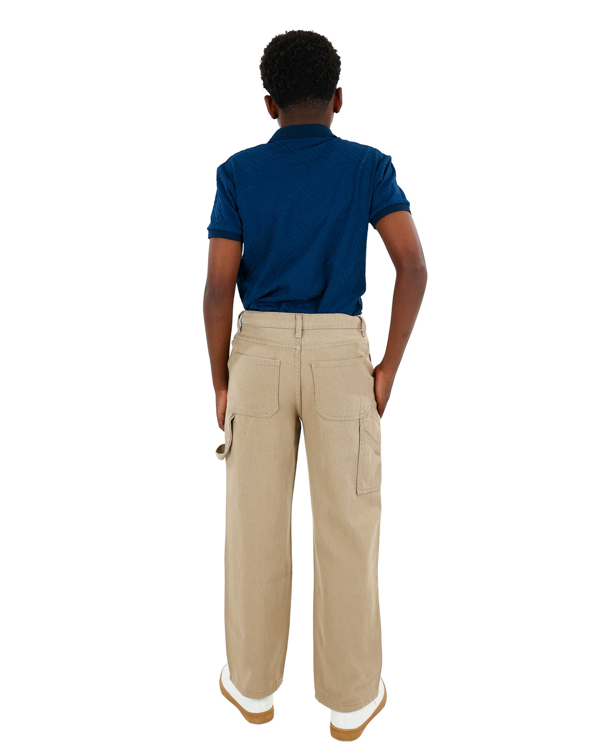 Khaki Casual Carpenter Pants