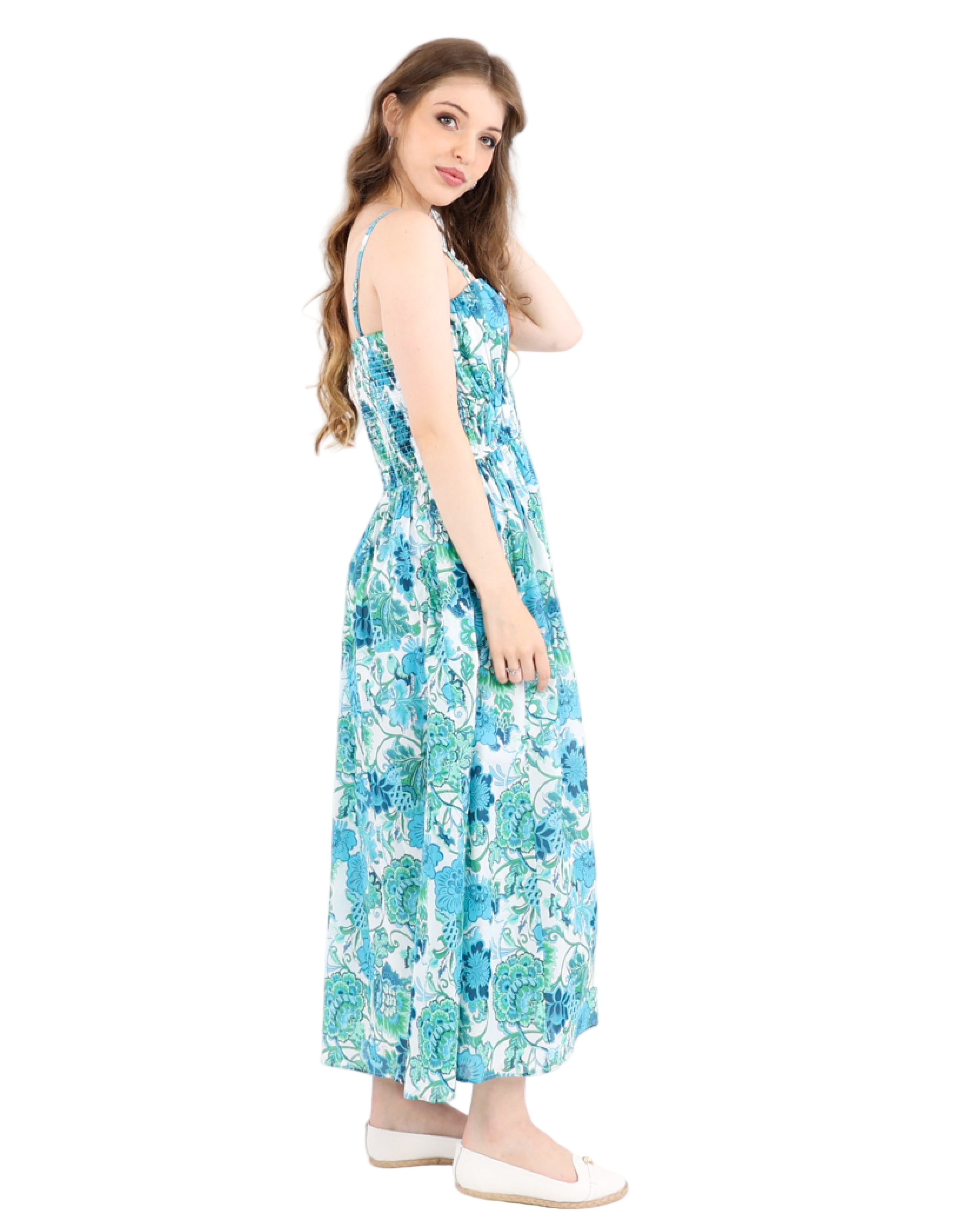 The Cambria Cotton Maxi Dress
