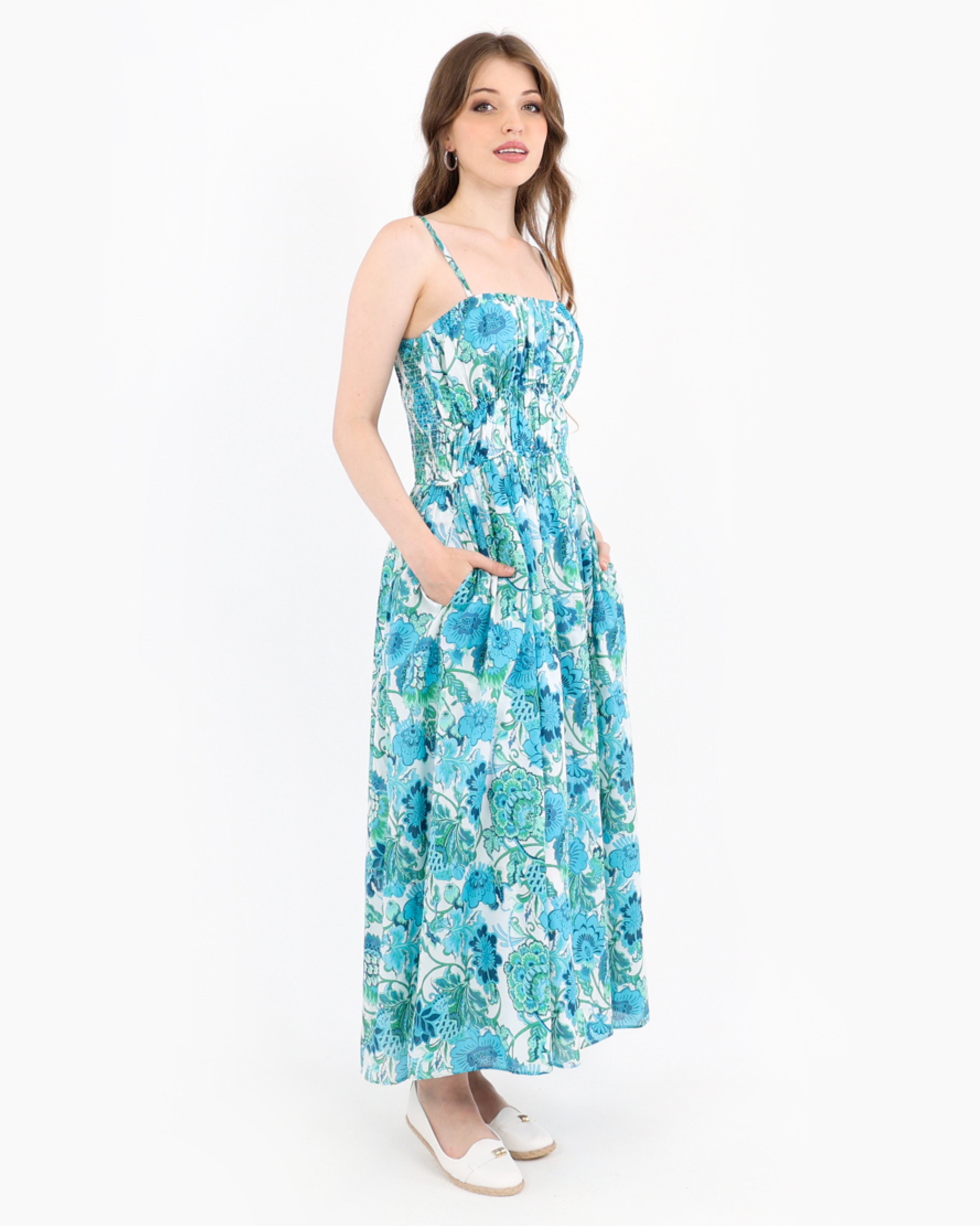 The Cambria Cotton Maxi Dress