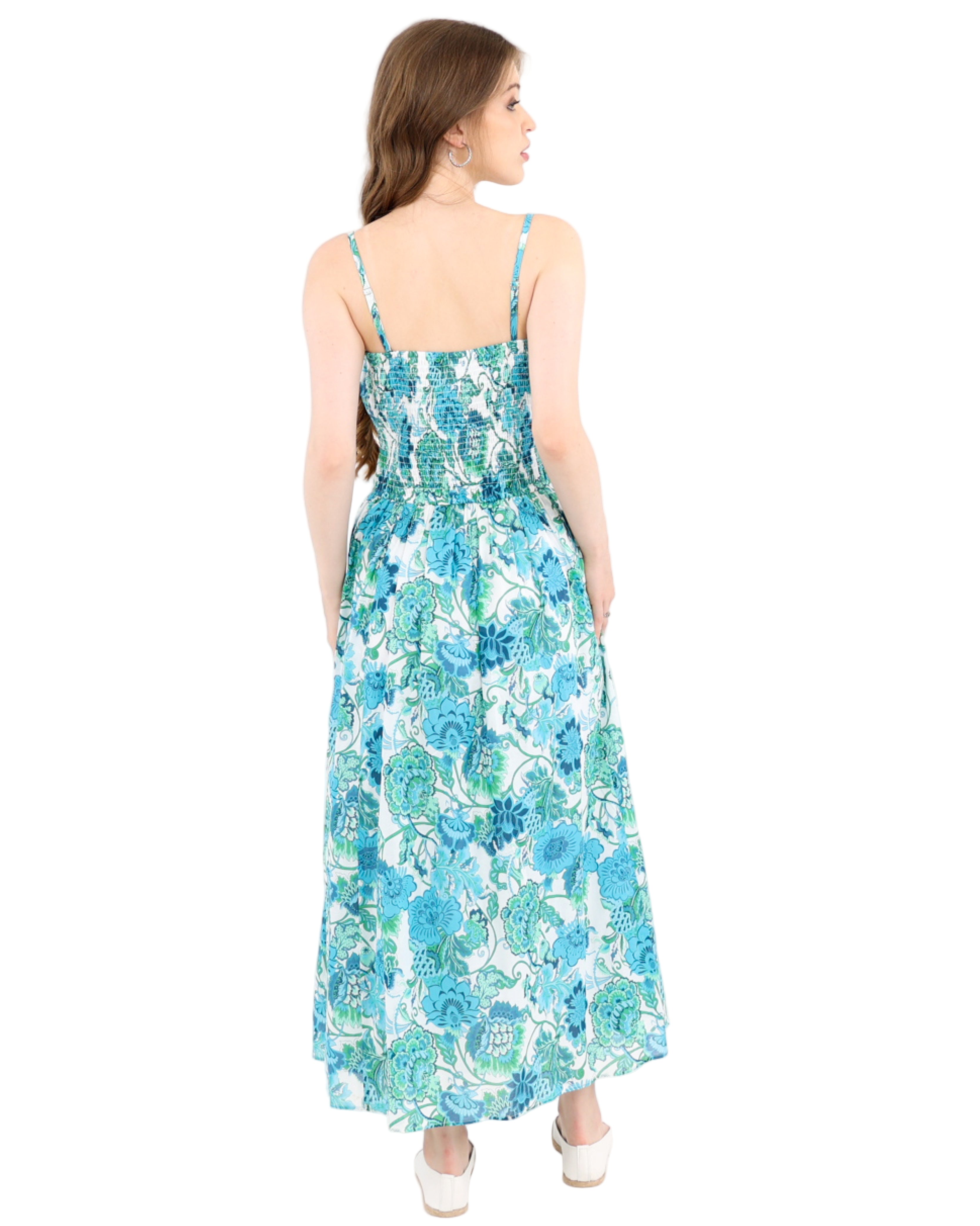 The Cambria Cotton Maxi Dress