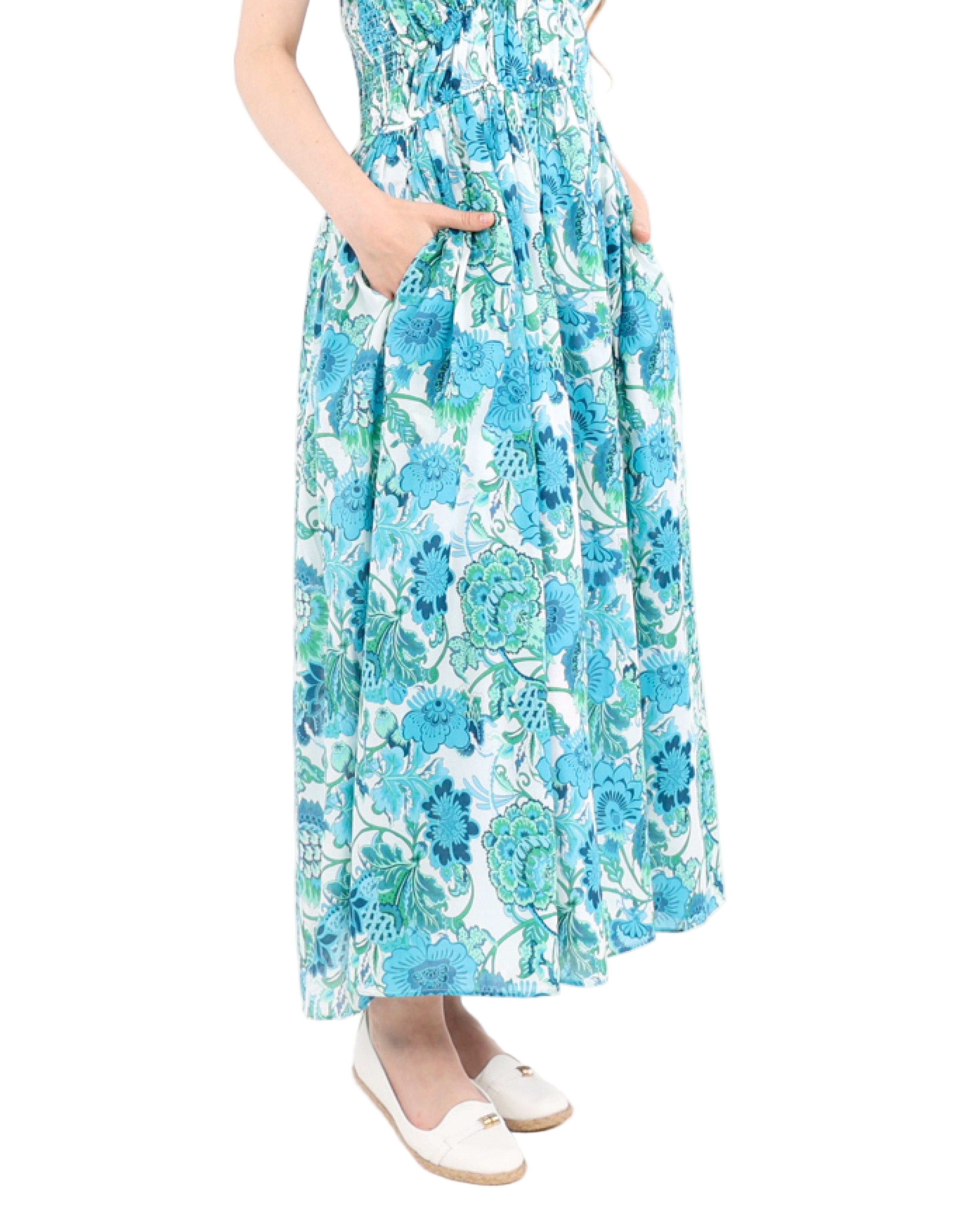 The Cambria Cotton Maxi Dress