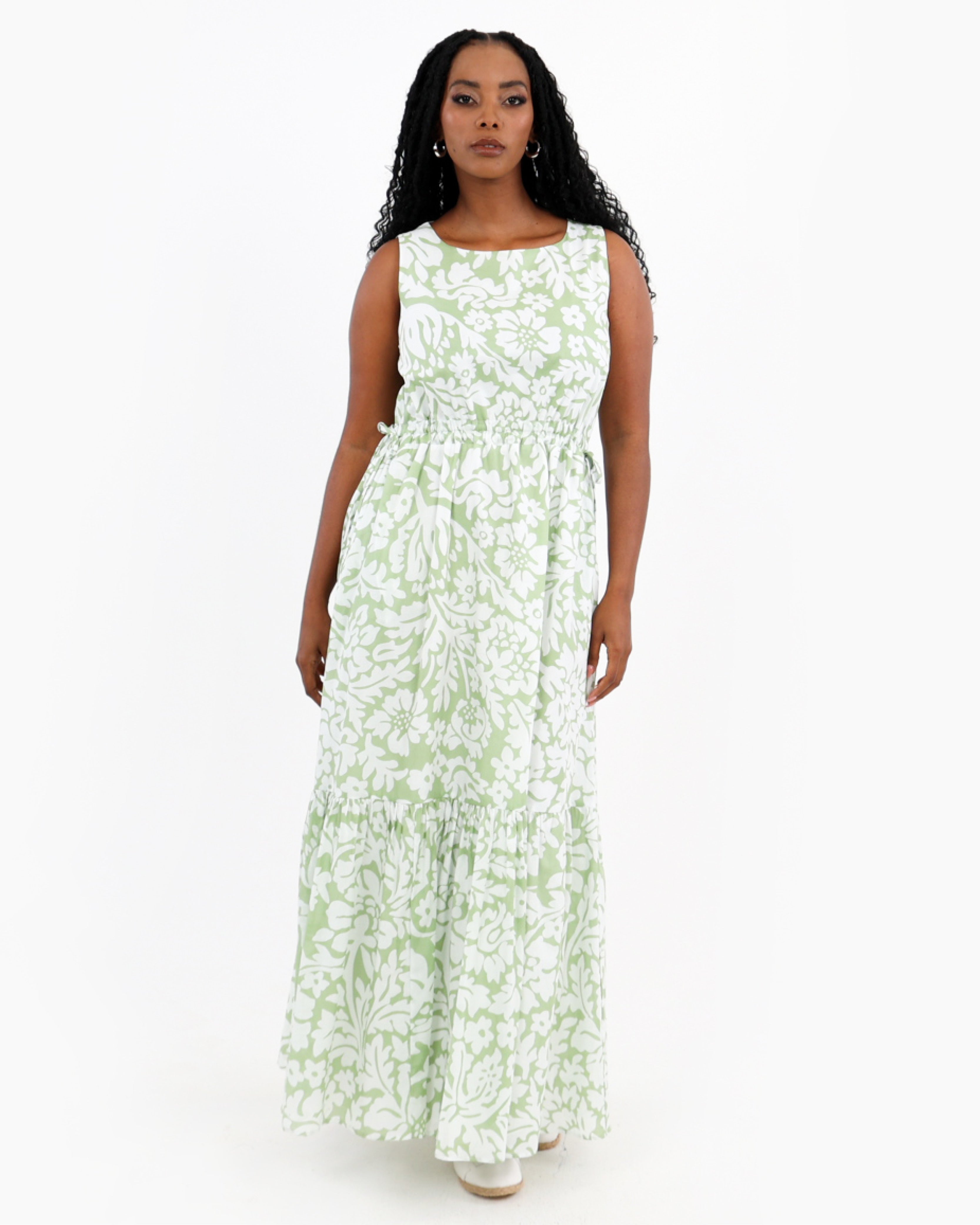 The Sagewood Cotton Linen Dress