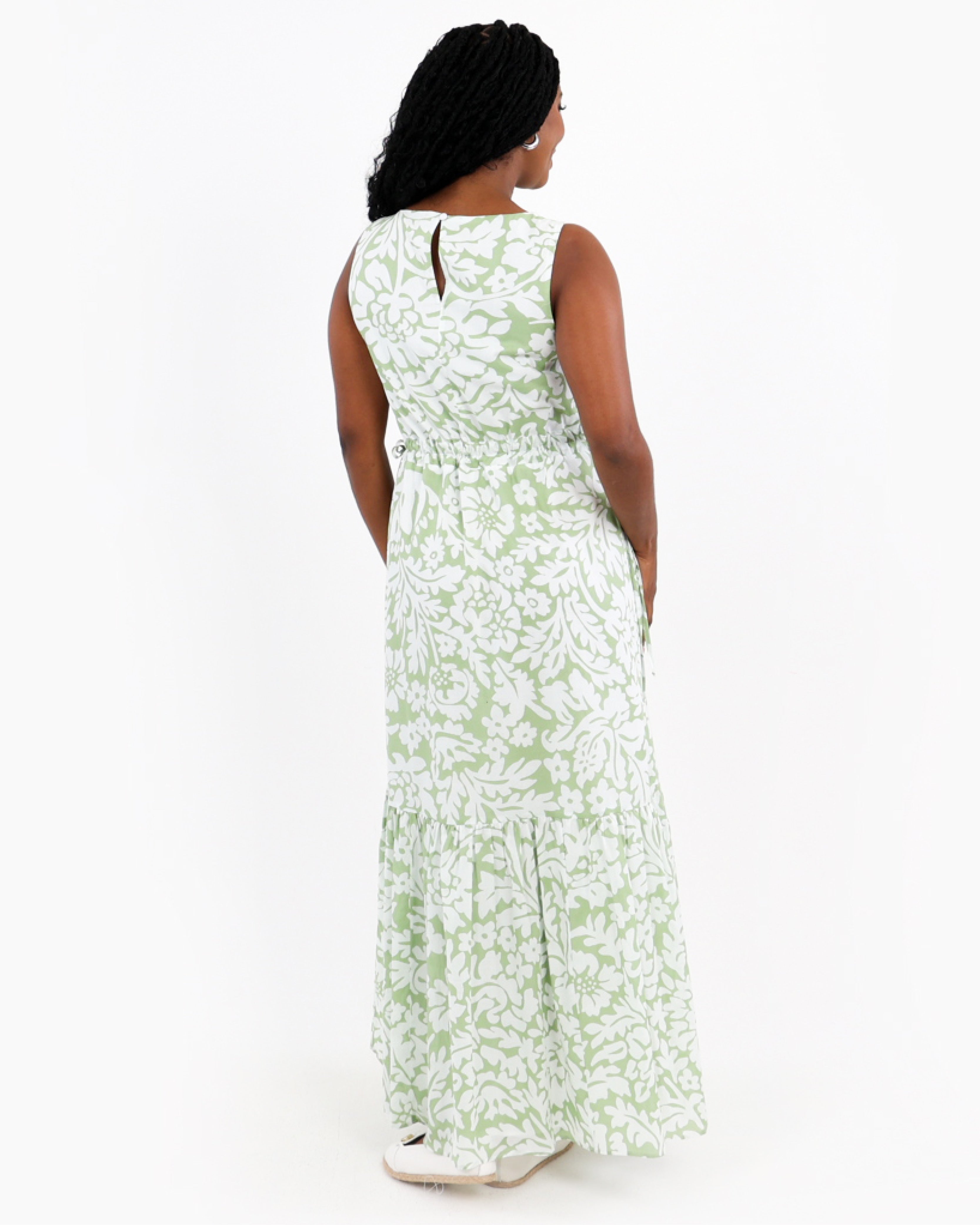 The Sagewood Cotton Linen Dress