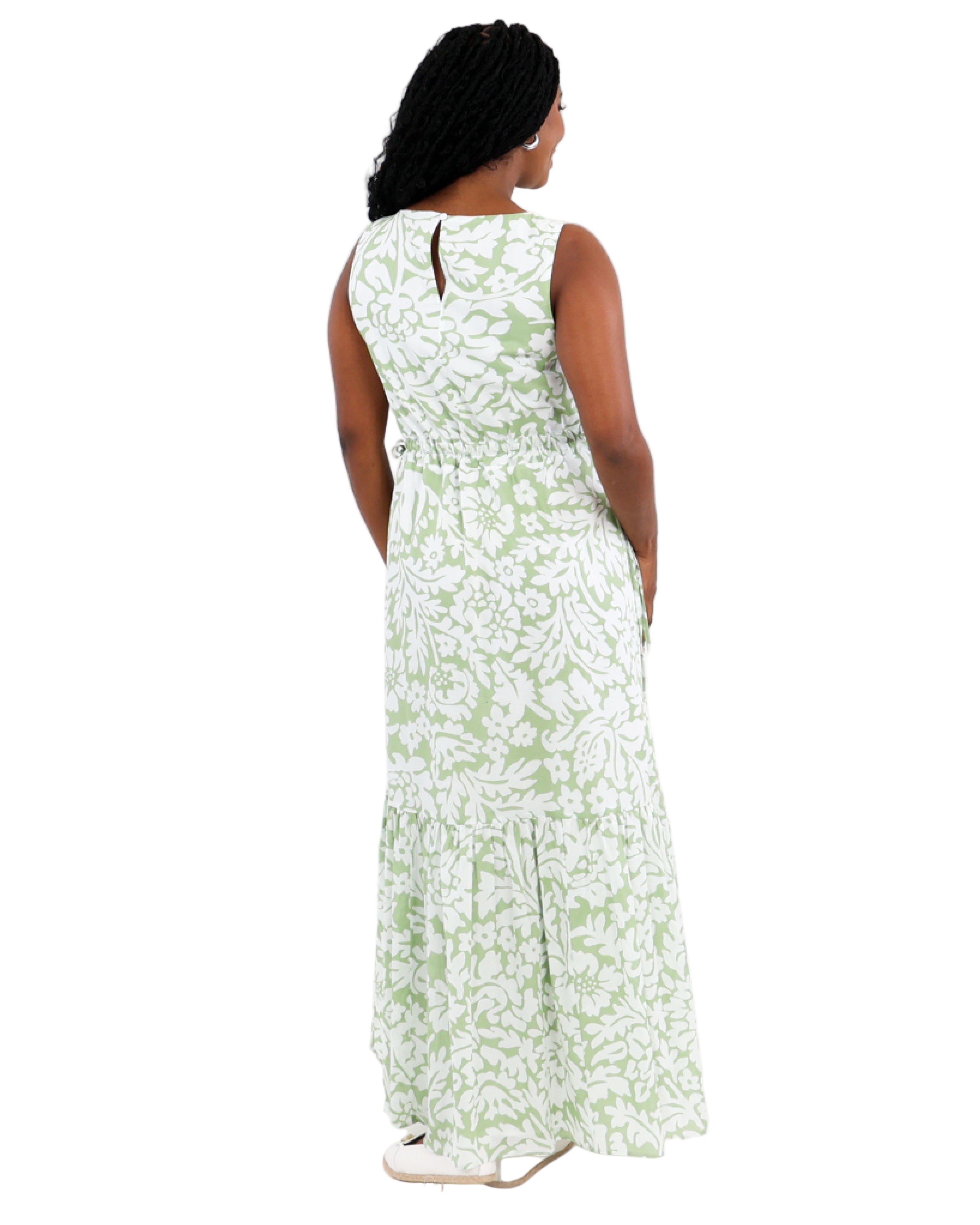 The Sagewood Cotton Linen Dress