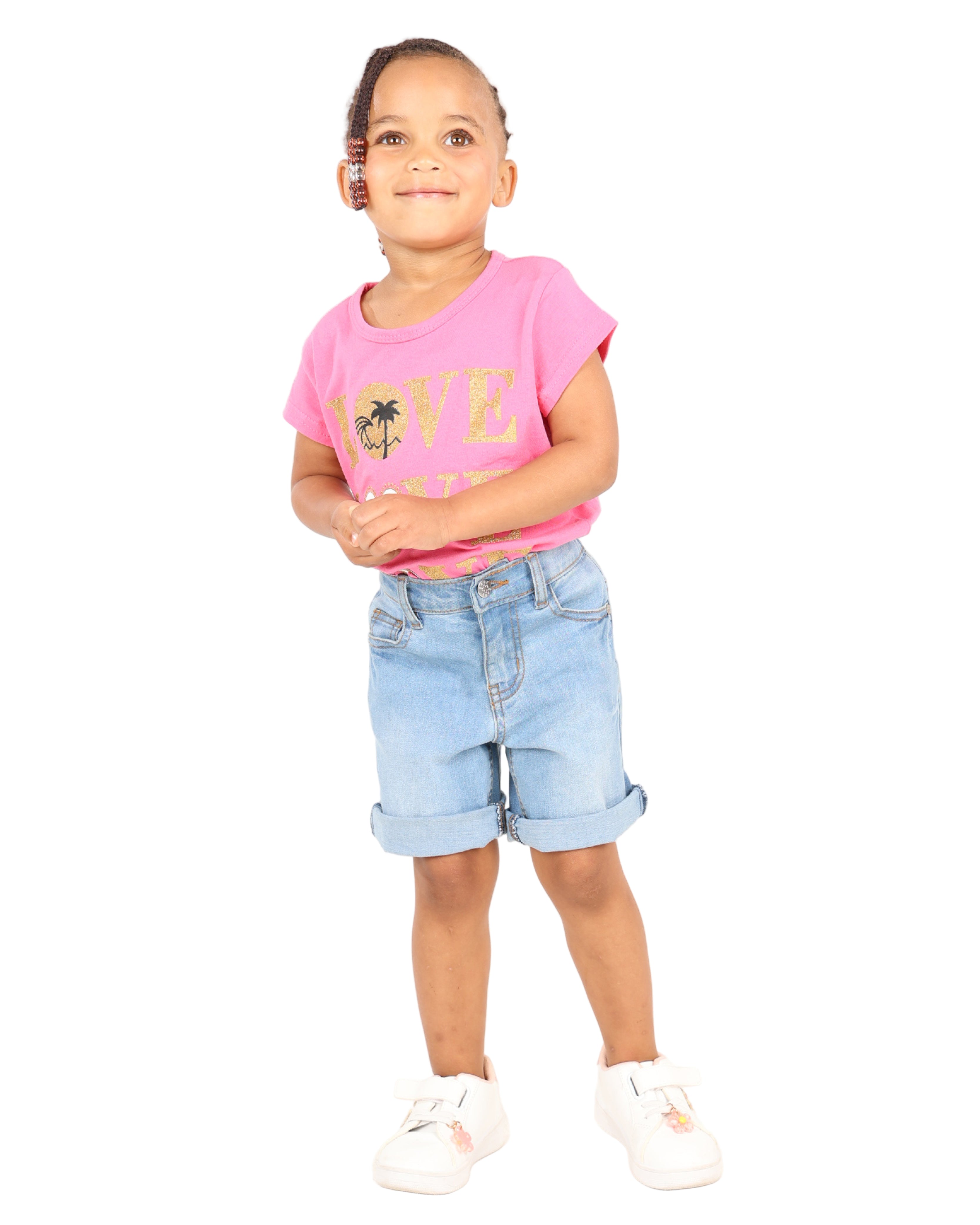 Turn Up Detail Bermuda Shorts