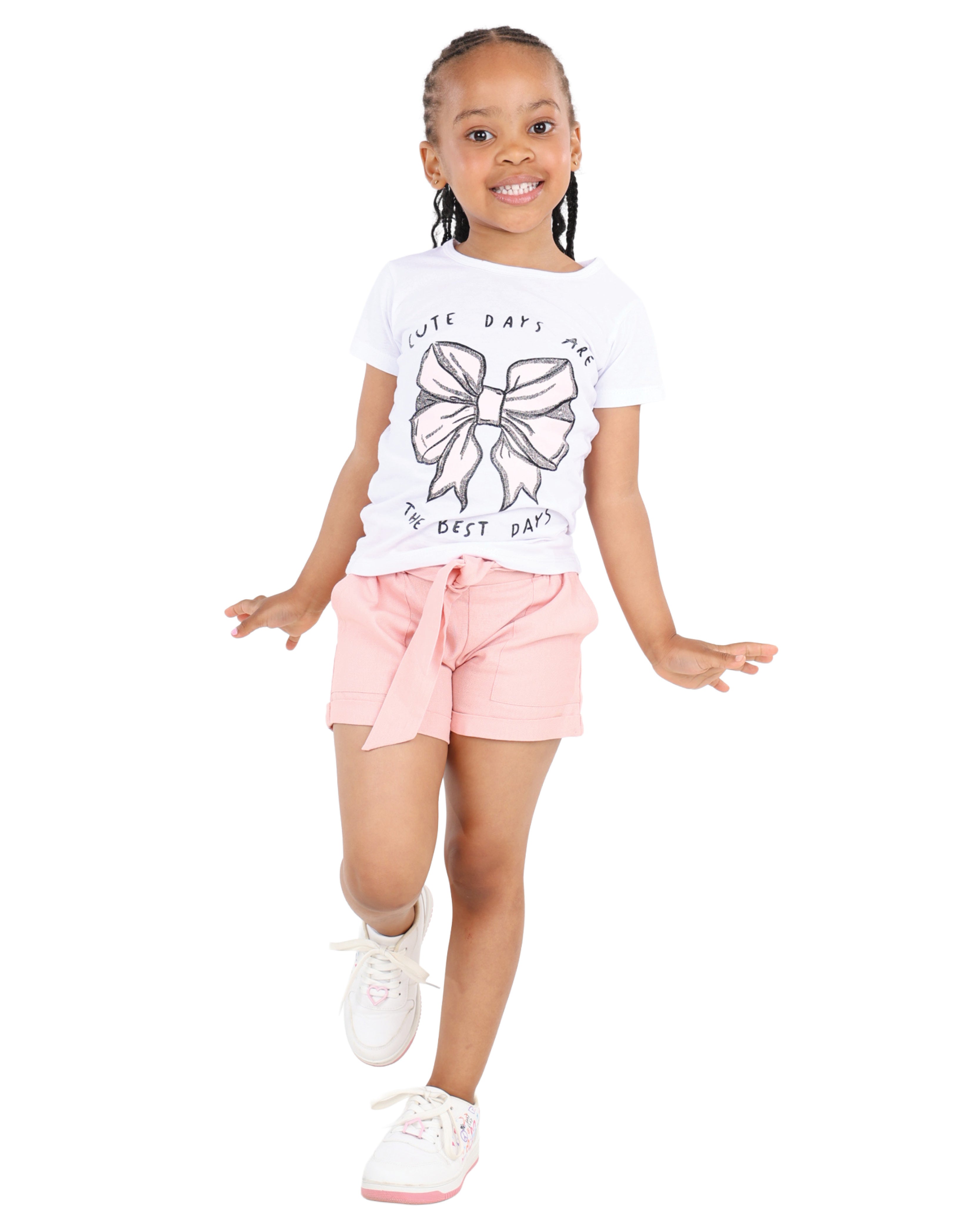 Unicorn & Bow Two Pack Short Sleeve T-Shirts