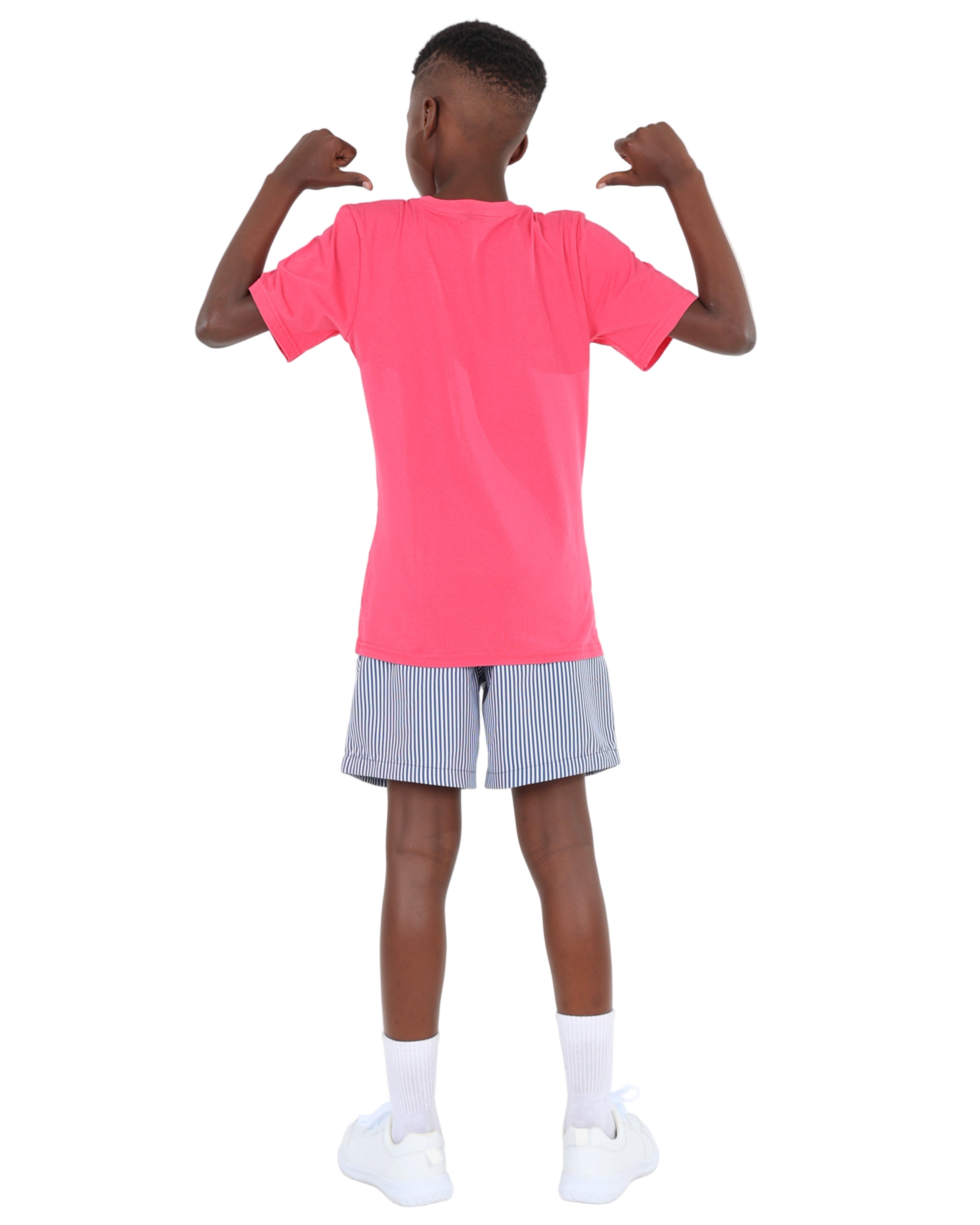 Relaxed Fit Striped Shorts